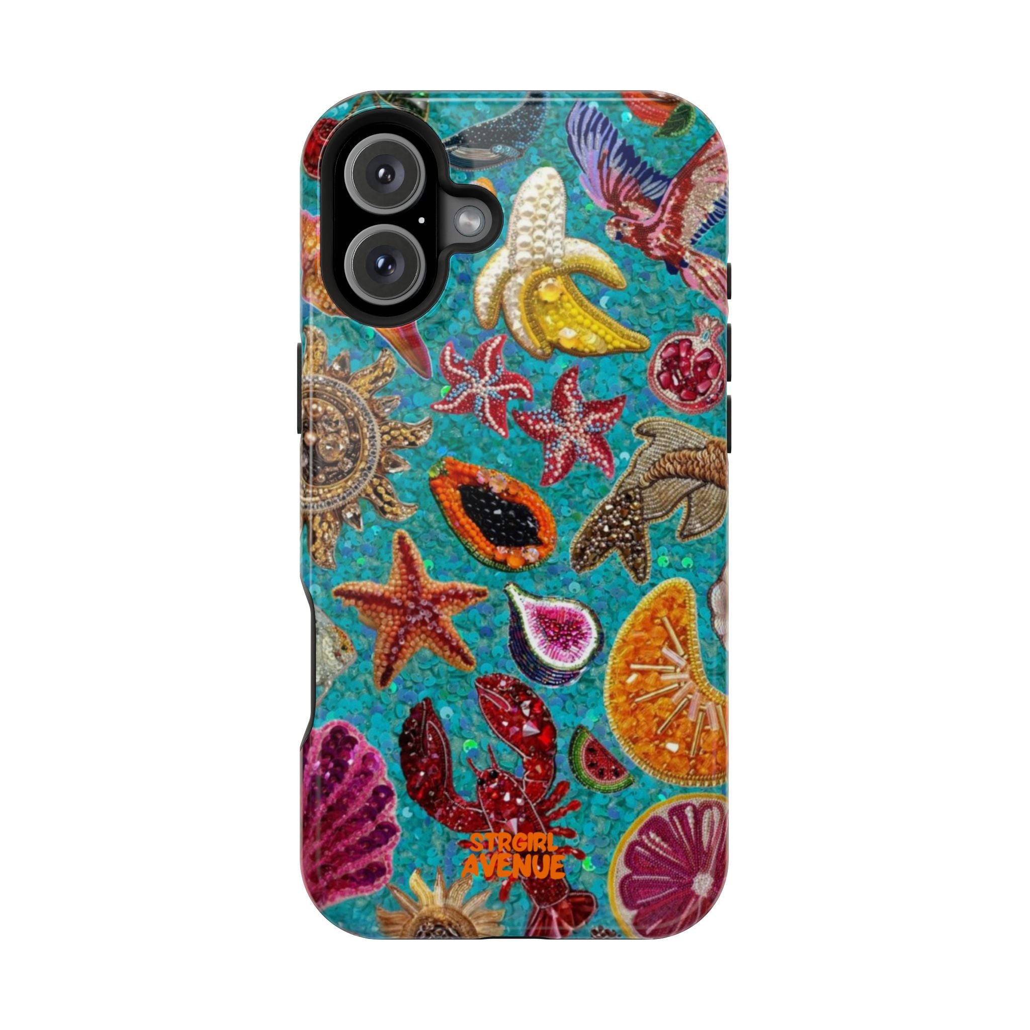 “Fruit salad” protective phone case