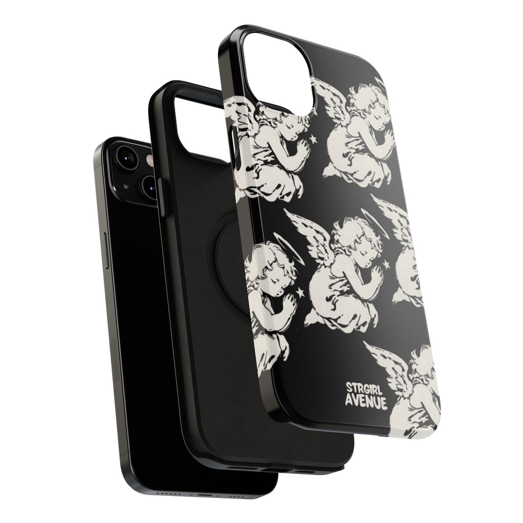 “angels prayers” protective phone case