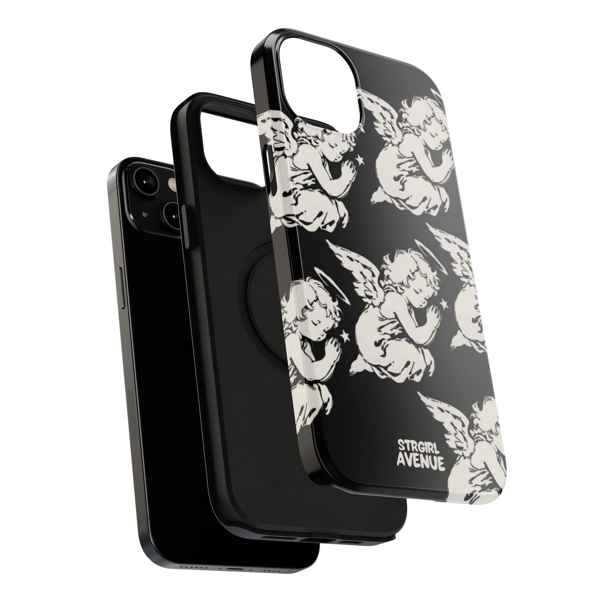 “angels prayers” protective phone case