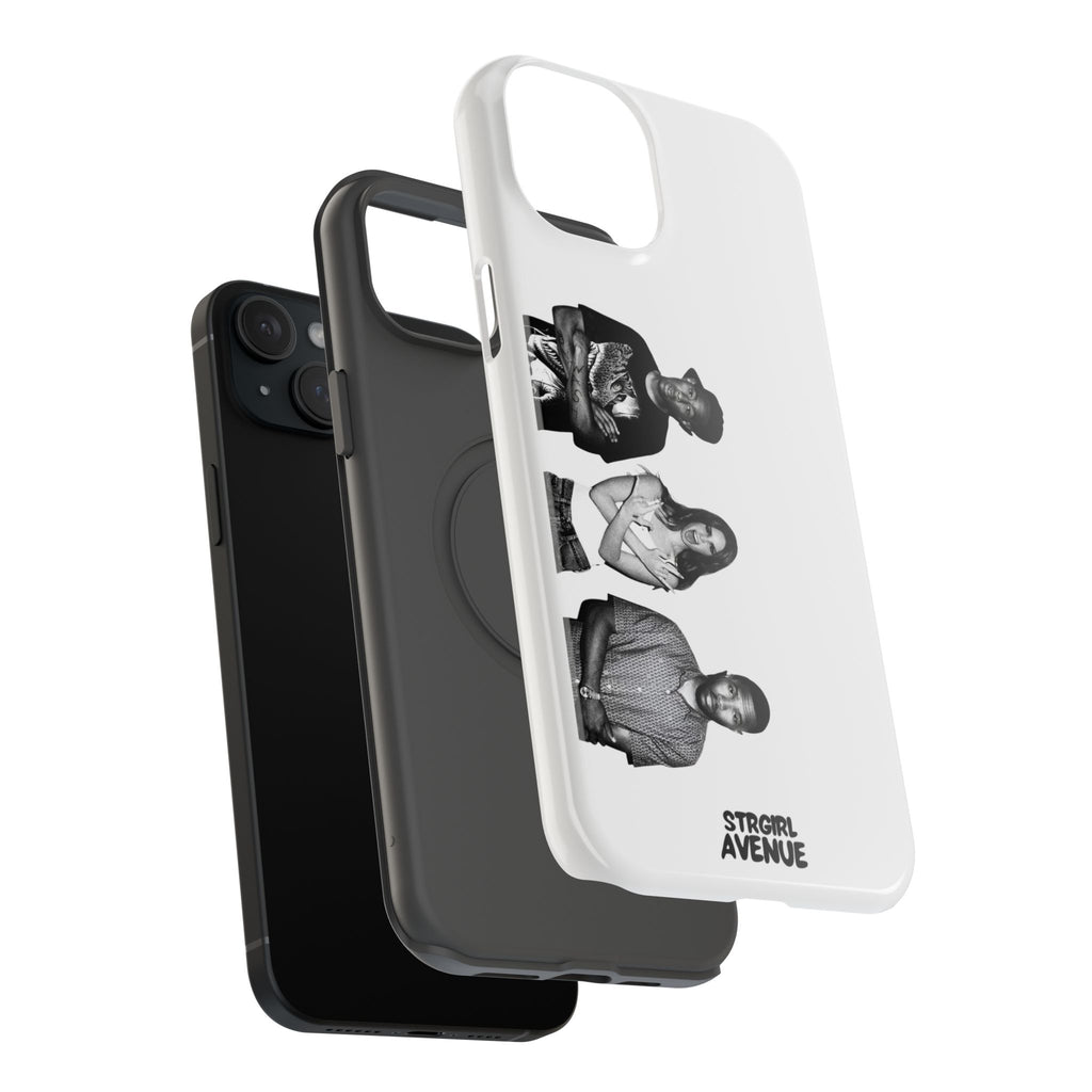 “golden trio” protective phone case