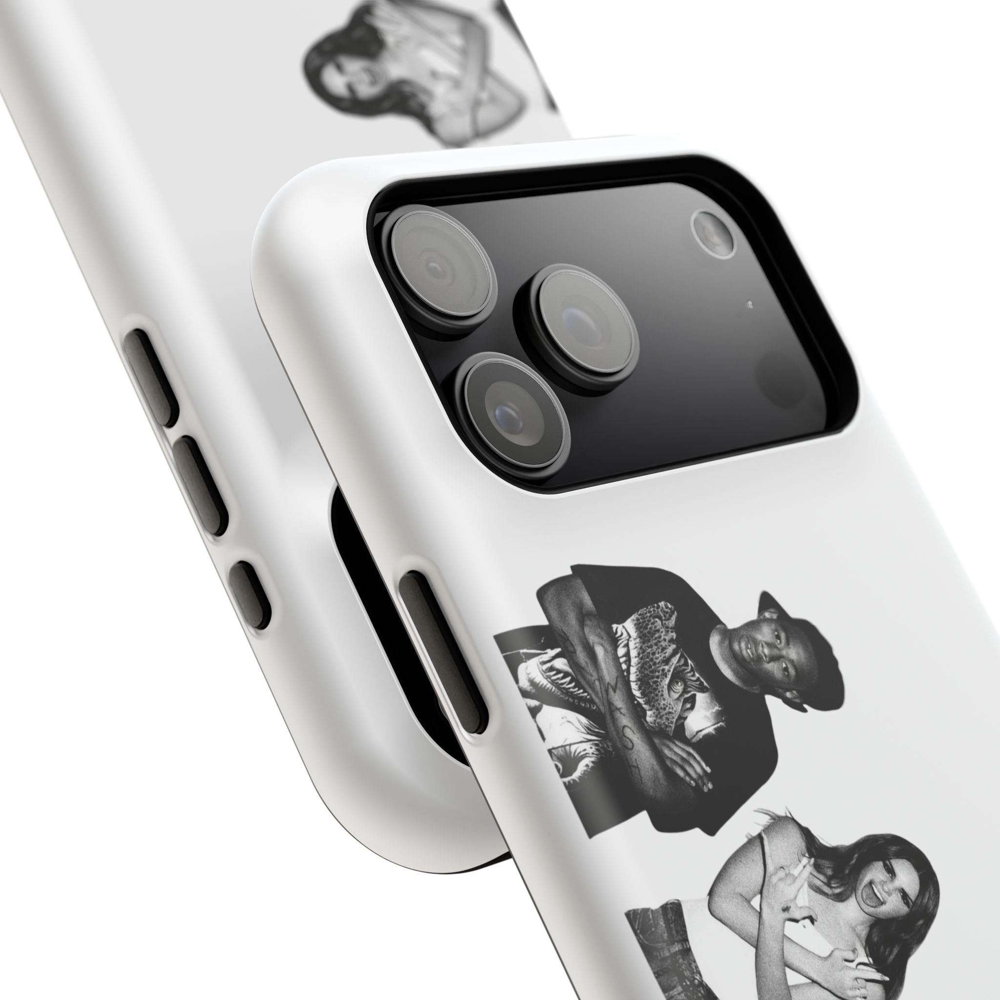 “golden trio” protective phone case