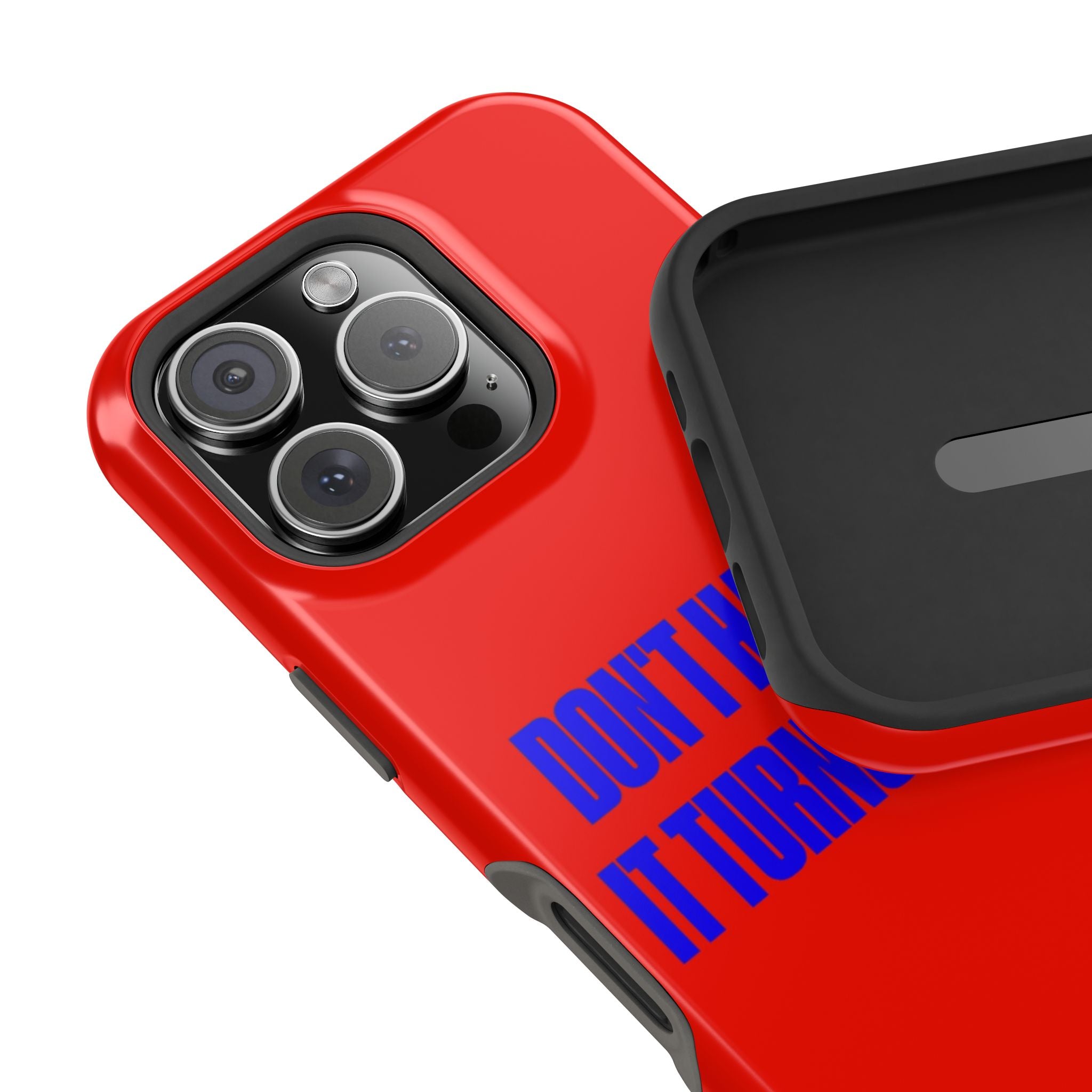 “Don't hate me” protective phone case