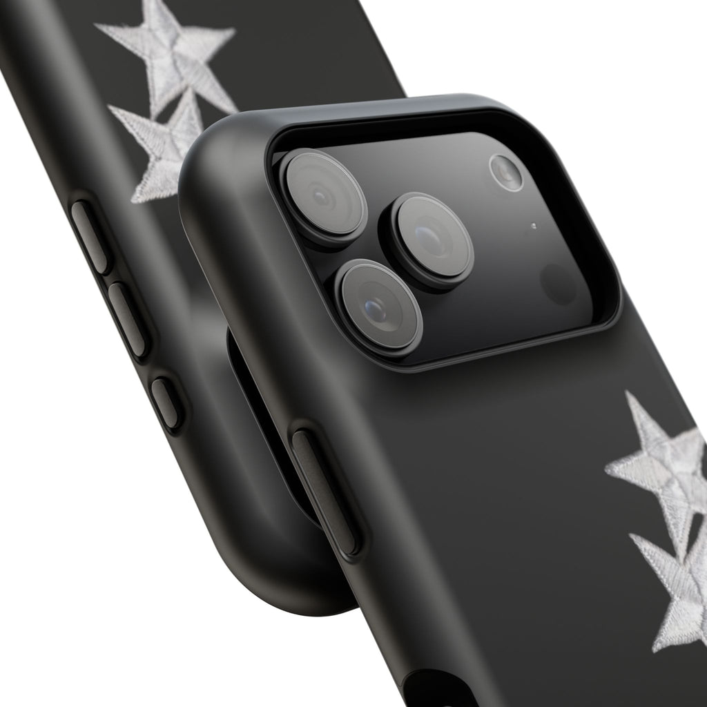 “silver stars” protective phone case