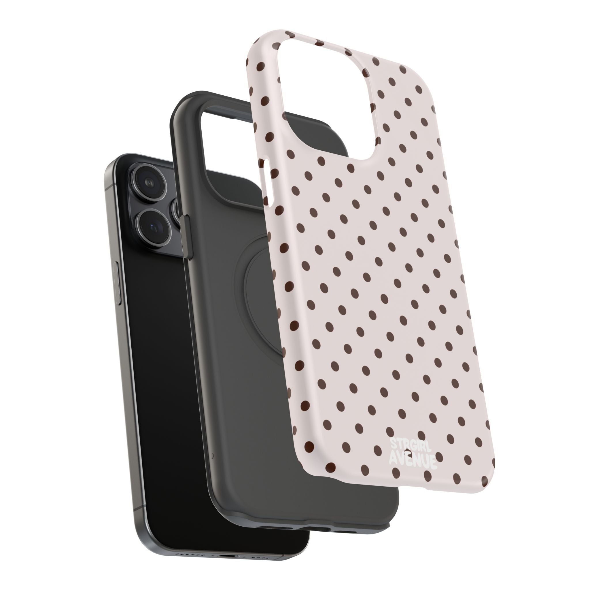 “Straw choc” protective phone case