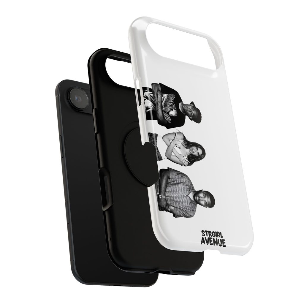 “golden trio” protective phone case