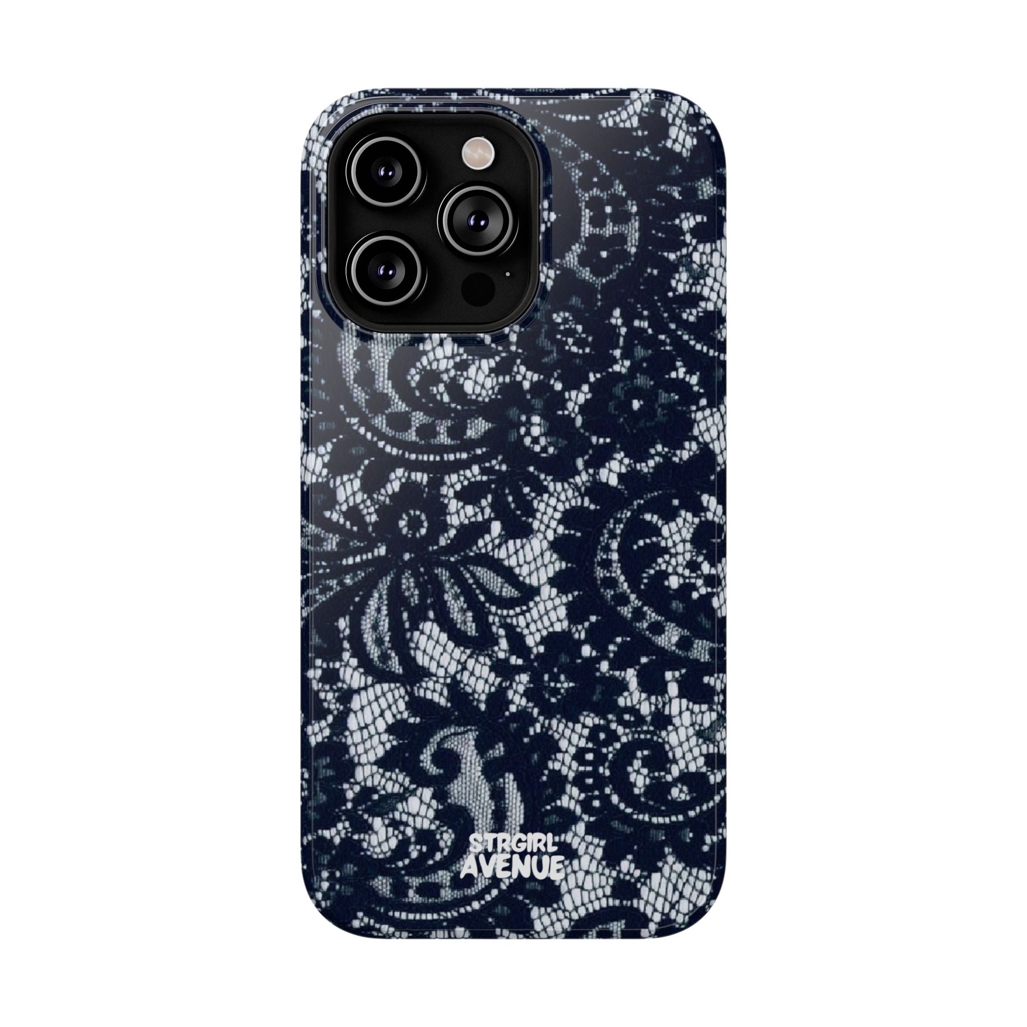 “Blue waves” protective phone case