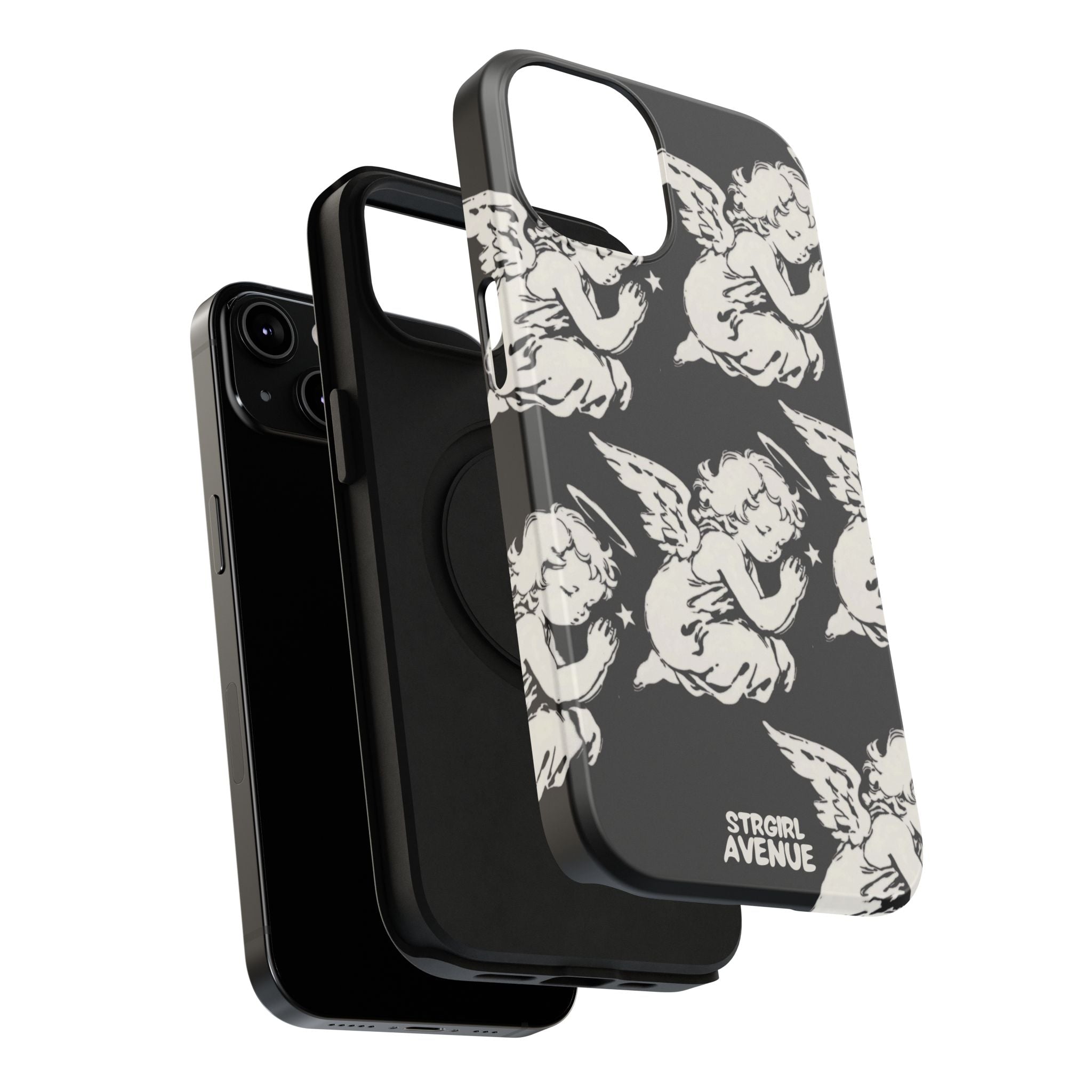 “angels prayers” protective phone case