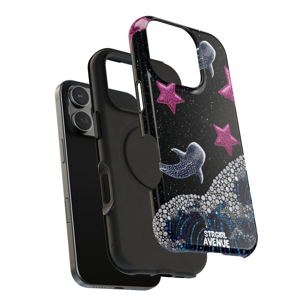 “cosmic tide ” protective phone case