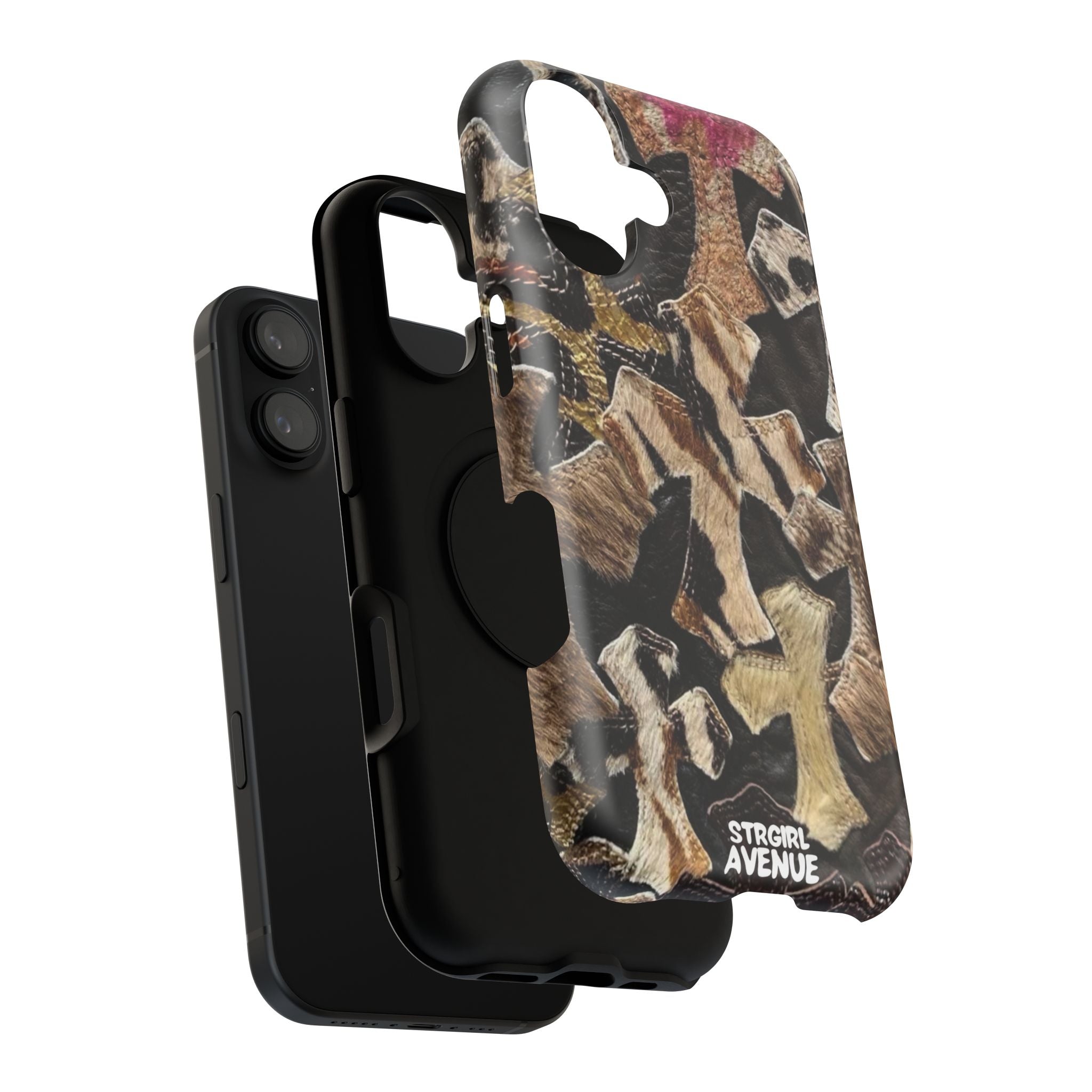 “ chrome” protective phone case