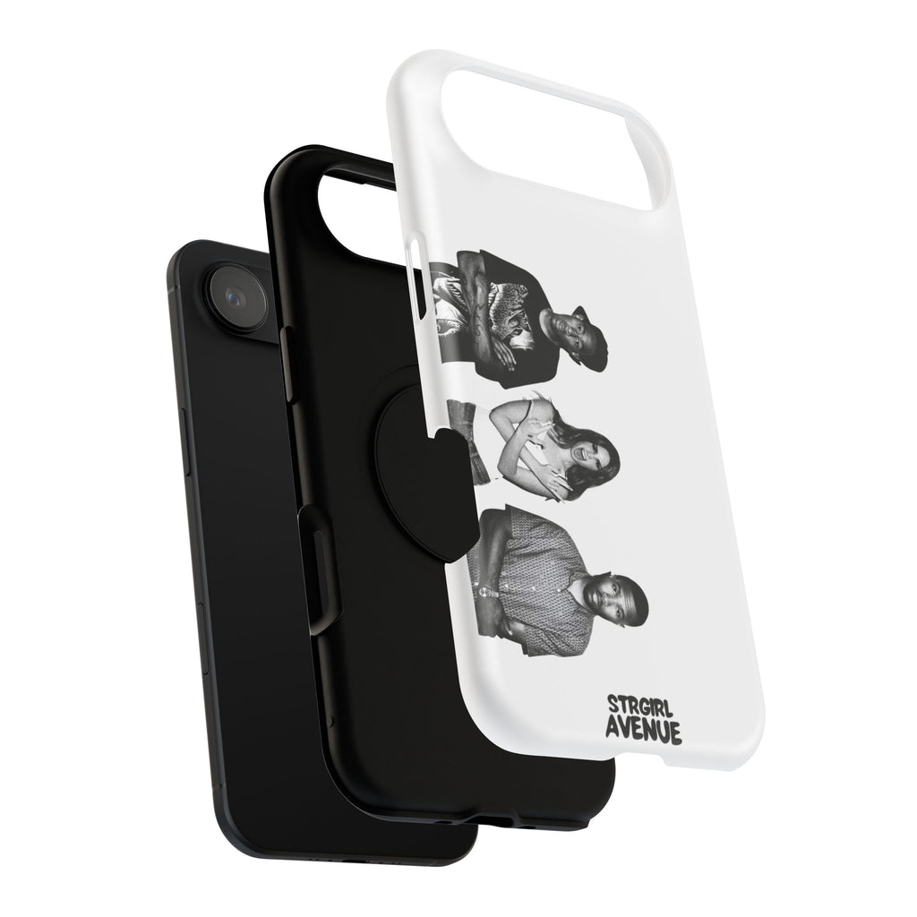 “golden trio” protective phone case