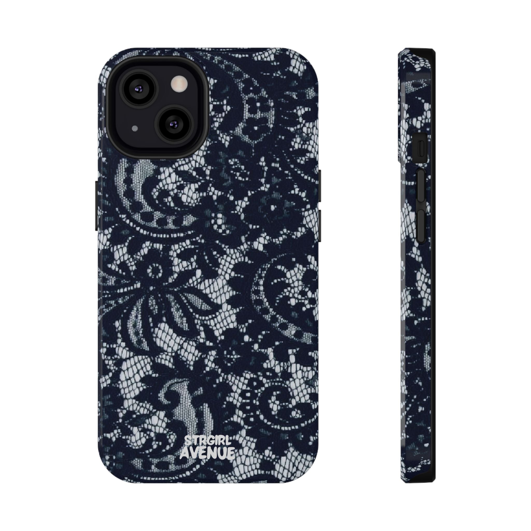 “Blue waves” protective phone case