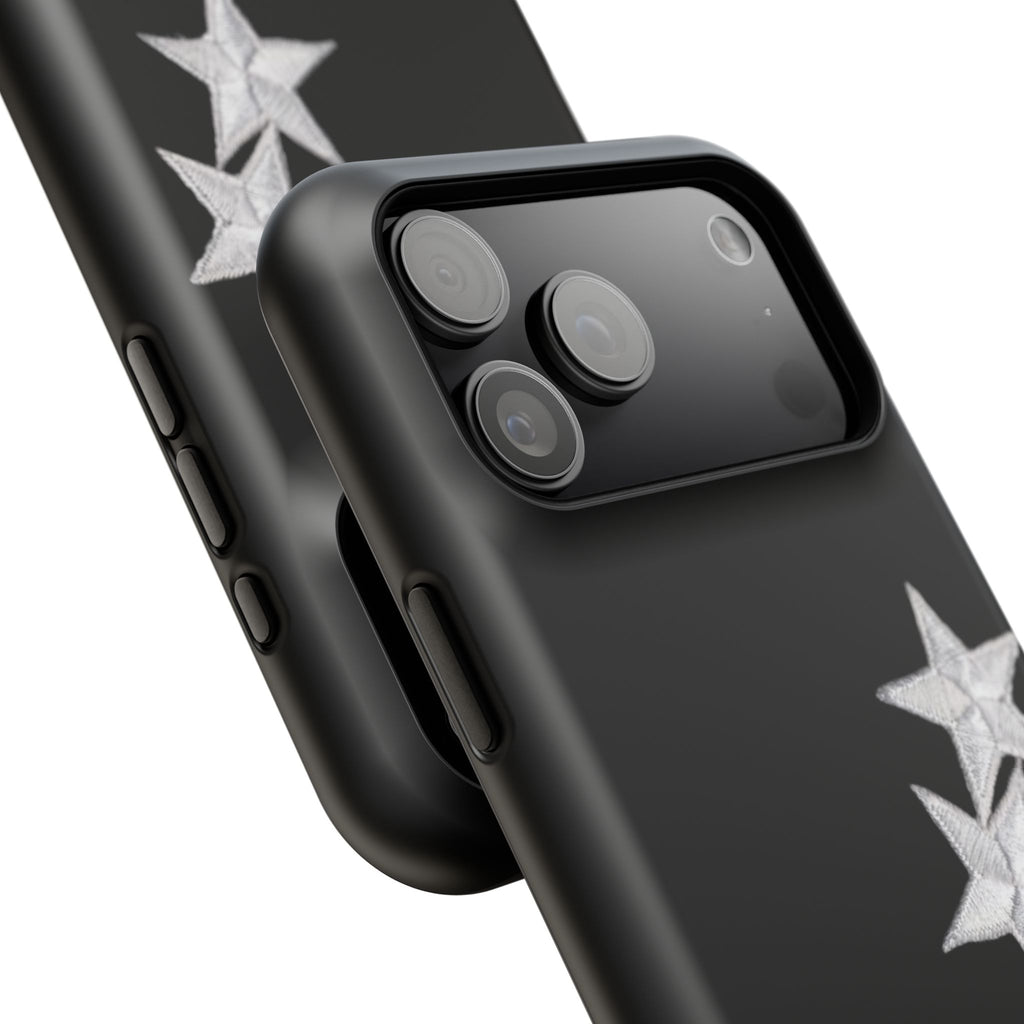 “silver stars” protective phone case