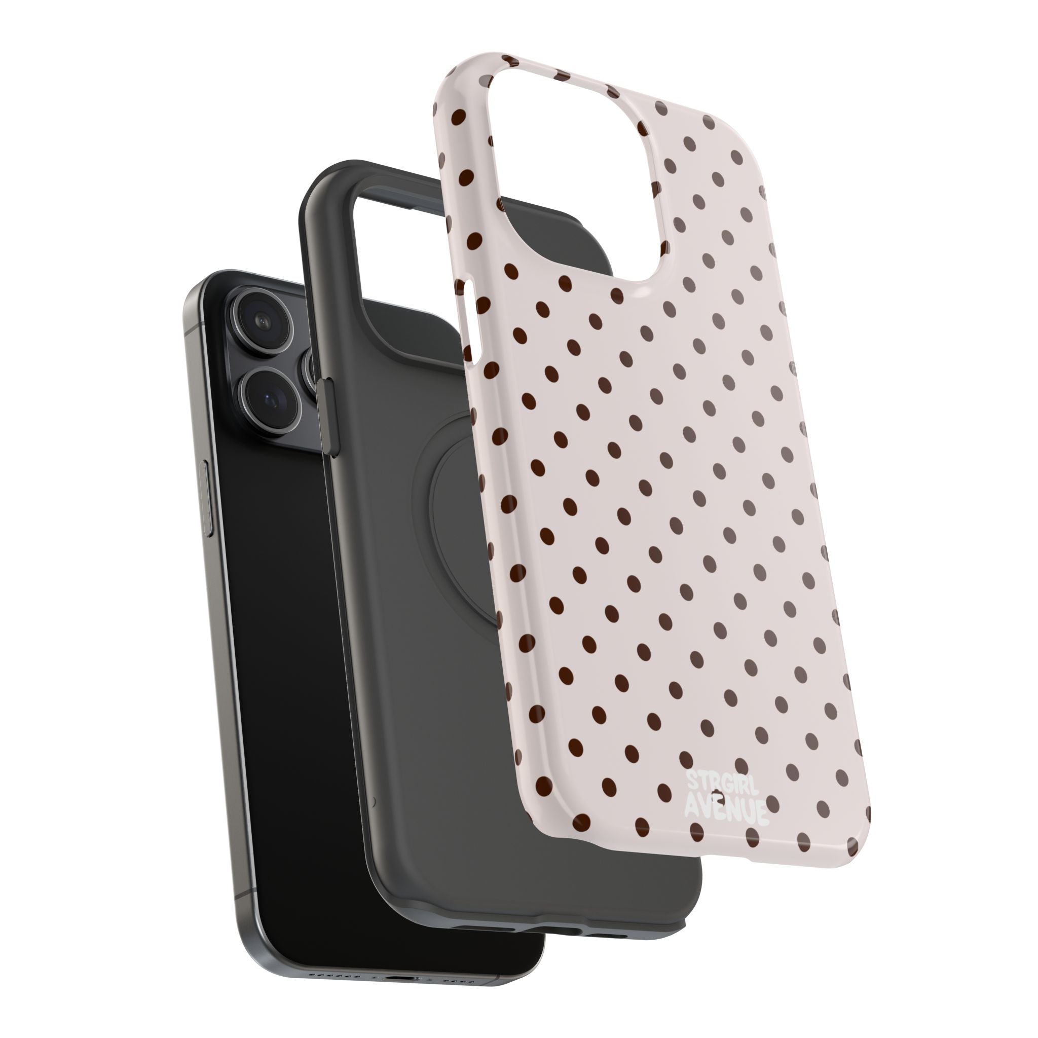 “Straw choc” protective phone case