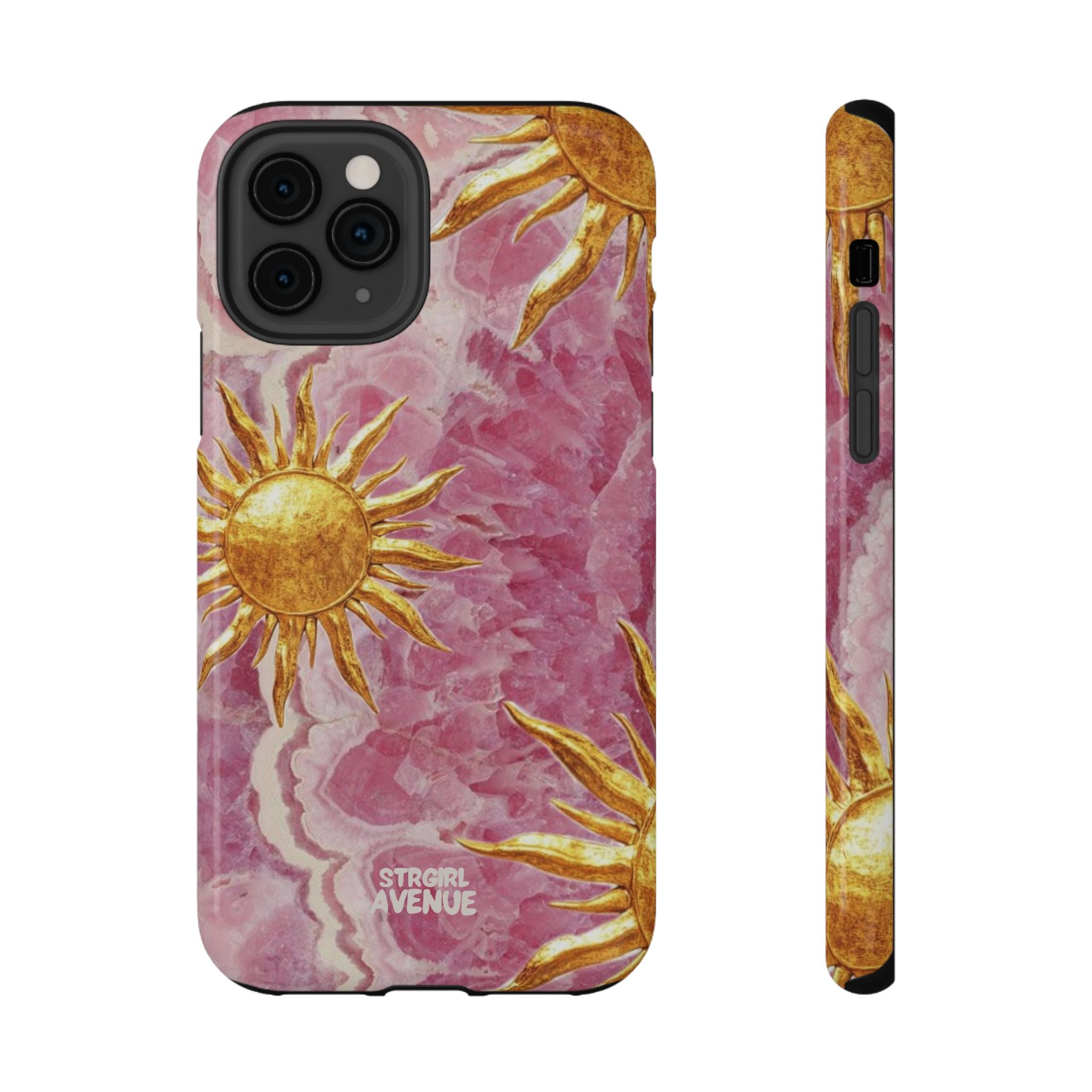 “HERE COMES THE SUN” protective phone case