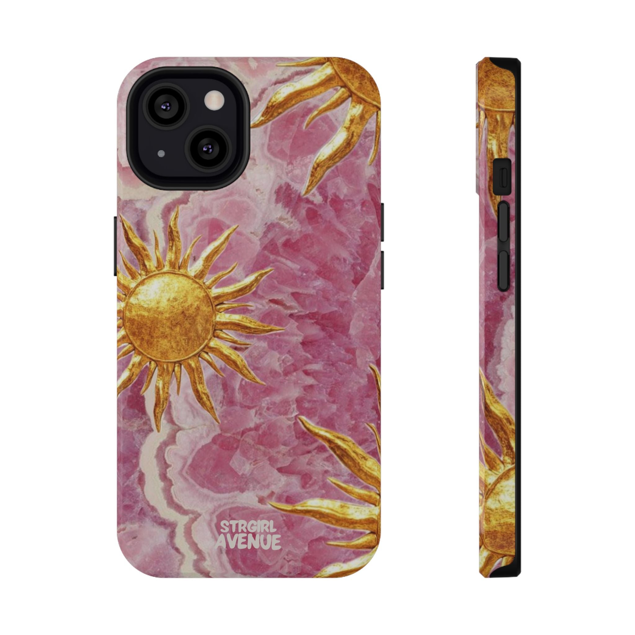 “HERE COMES THE SUN” protective phone case