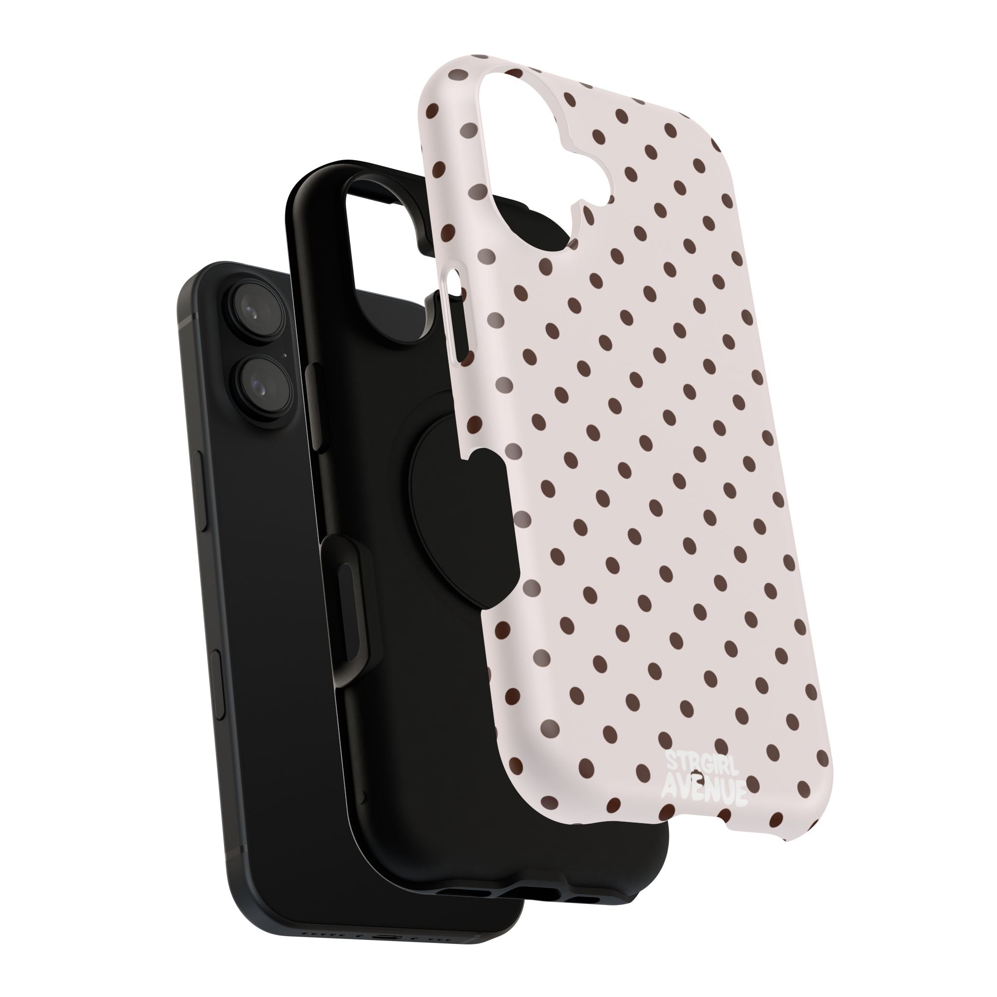 “Straw choc” protective phone case