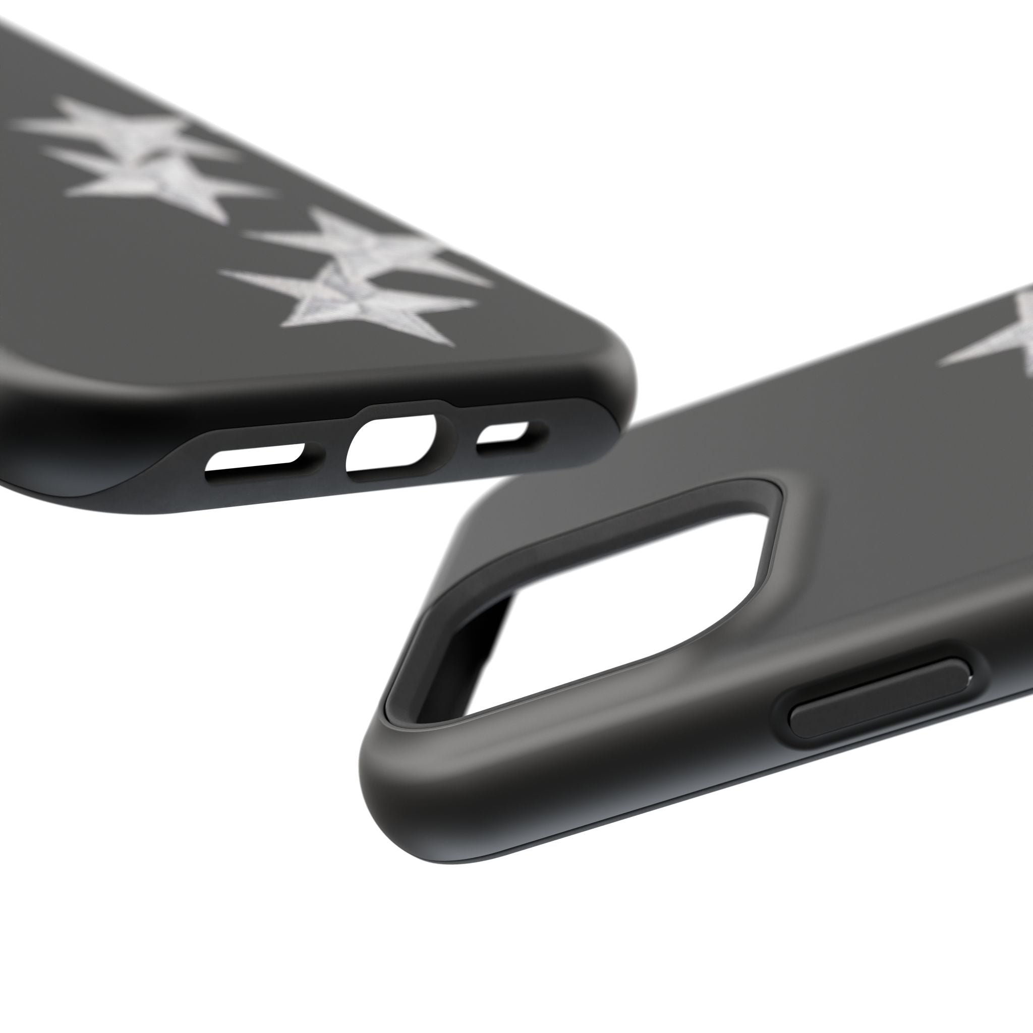 “silver stars” protective phone case