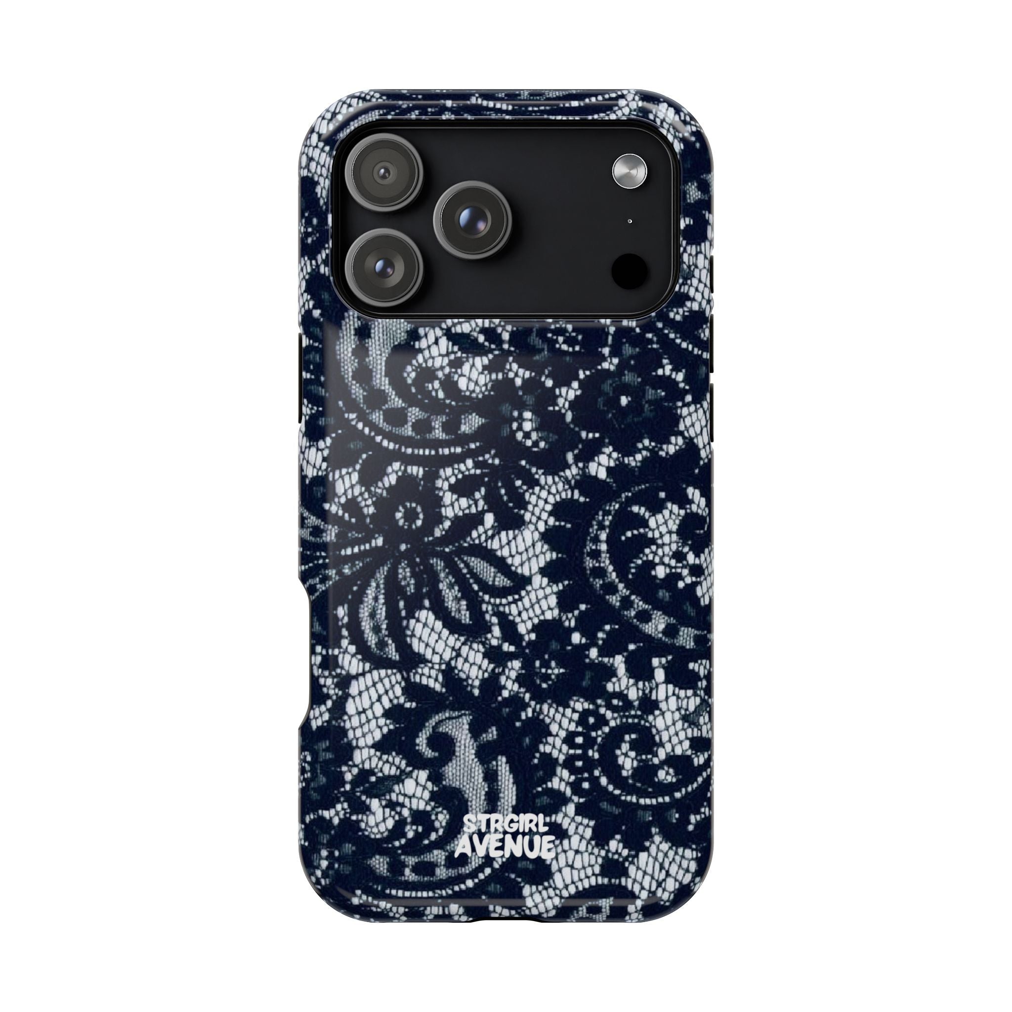 “Blue waves” protective phone case