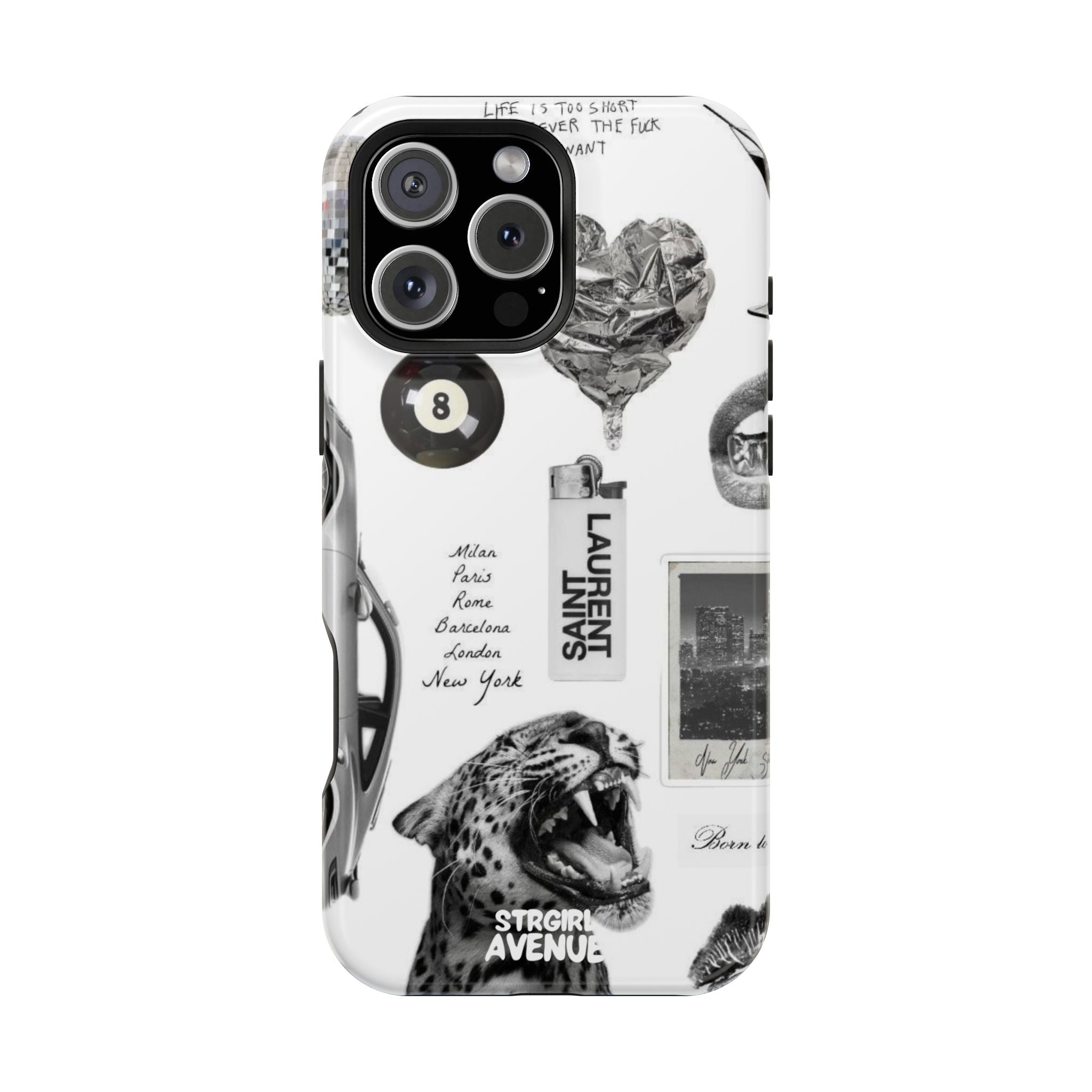 “Strgirl” protective phone case