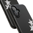 “silver stars” protective phone case