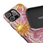 “HERE COMES THE SUN” protective phone case