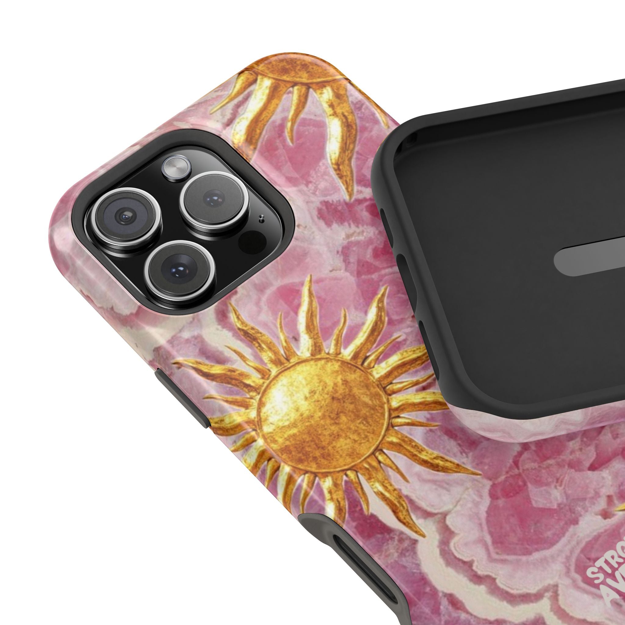 “HERE COMES THE SUN” protective phone case