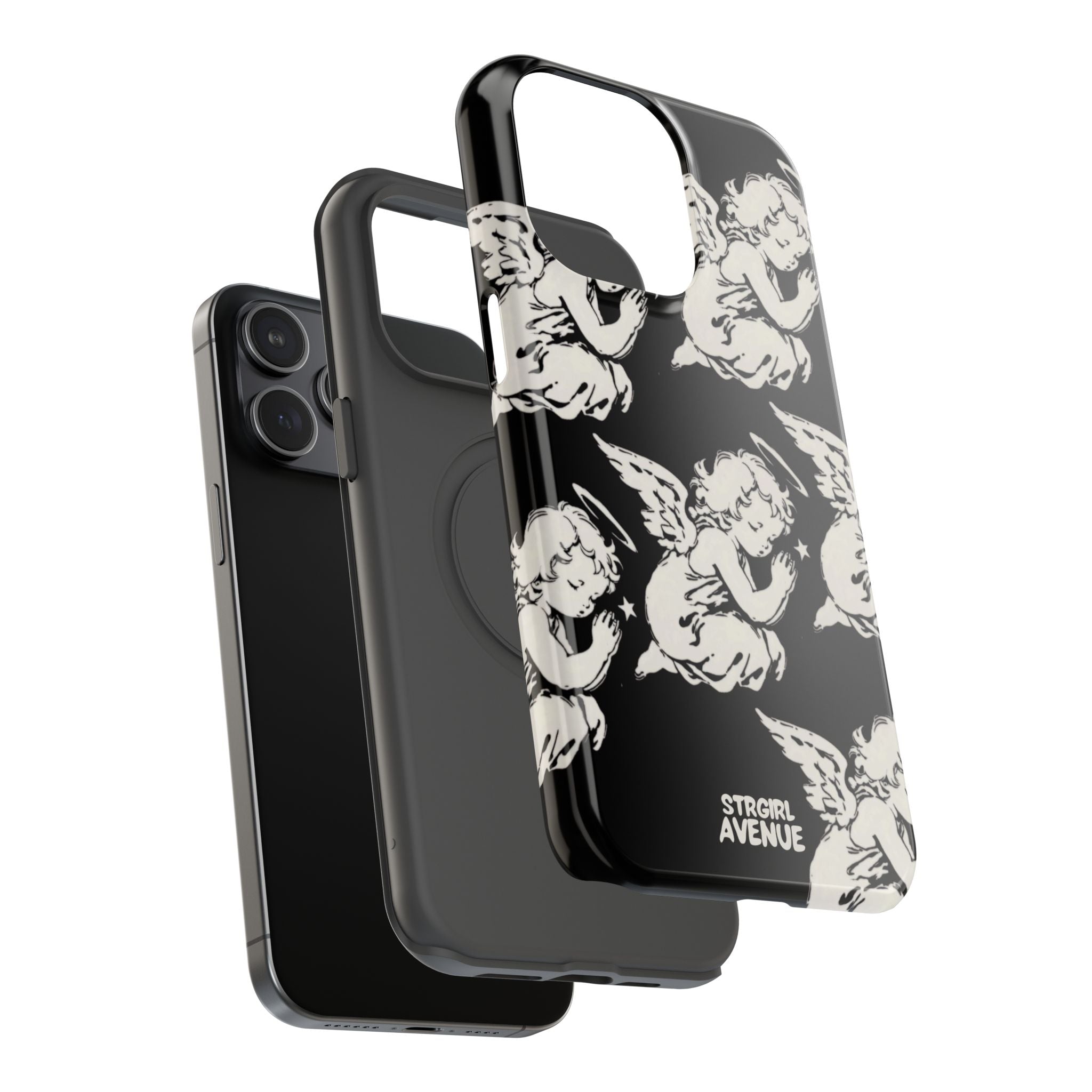 “angels prayers” protective phone case