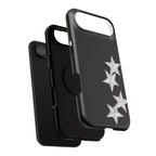 “silver stars” protective phone case
