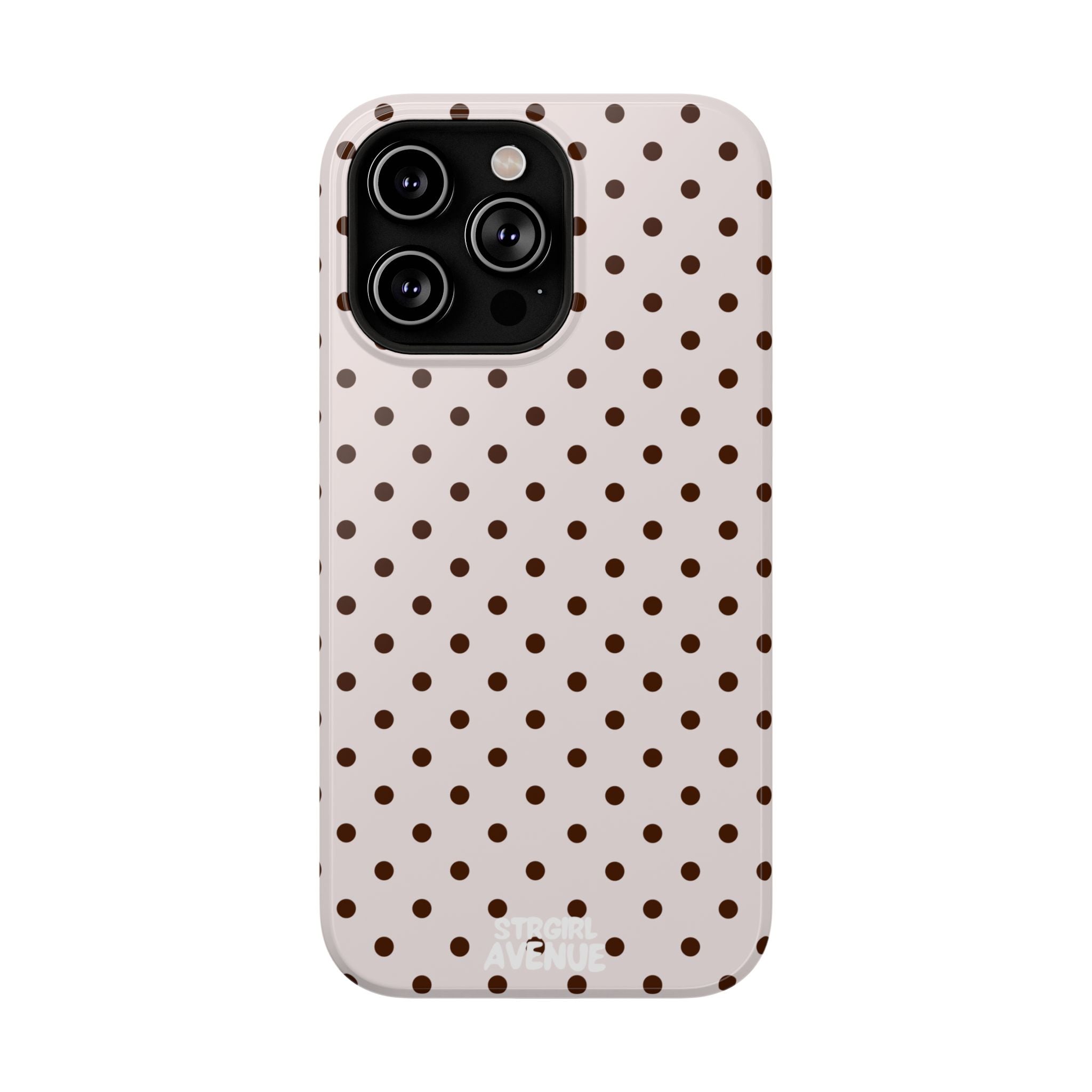 “Straw choc” protective phone case