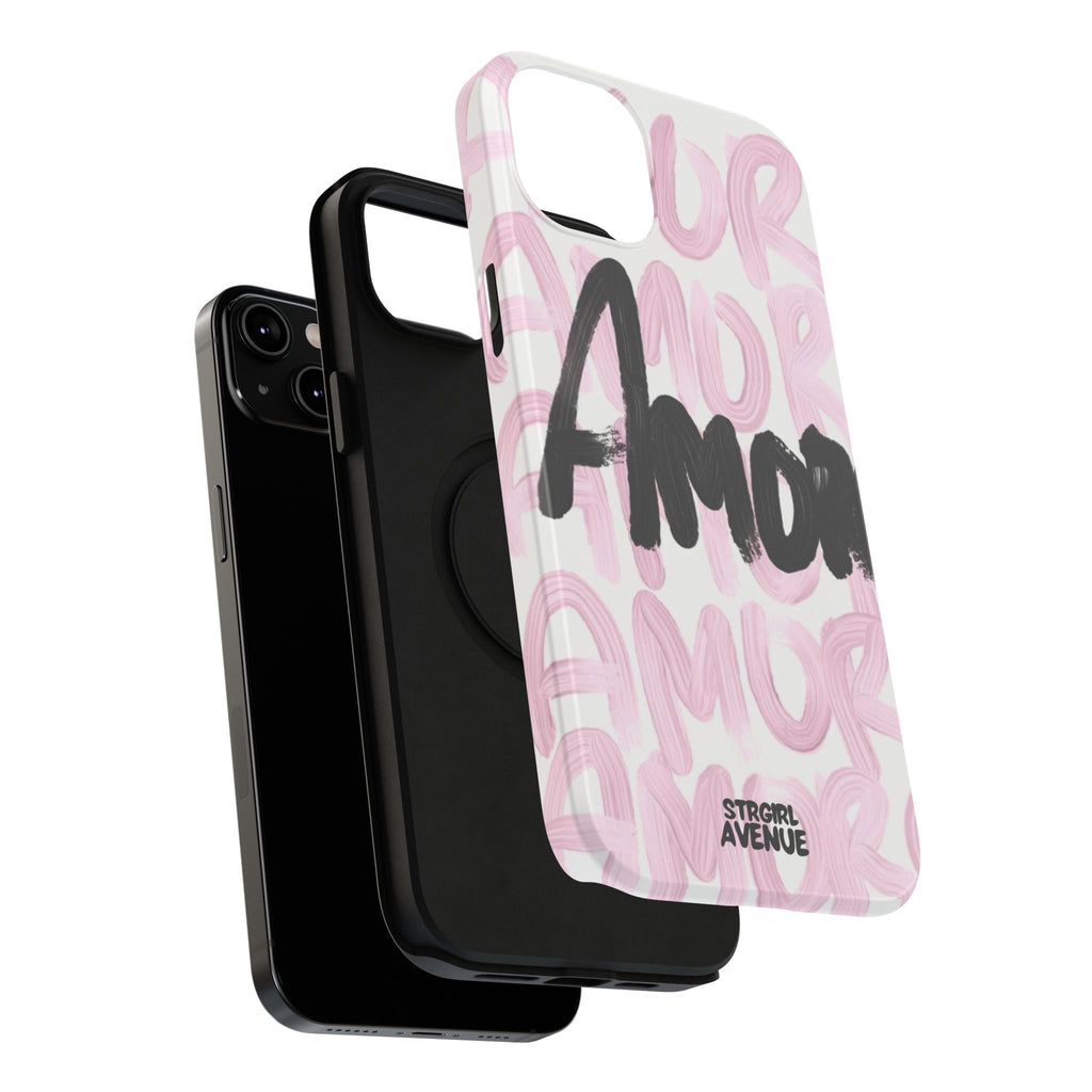 “amore” protective phone case