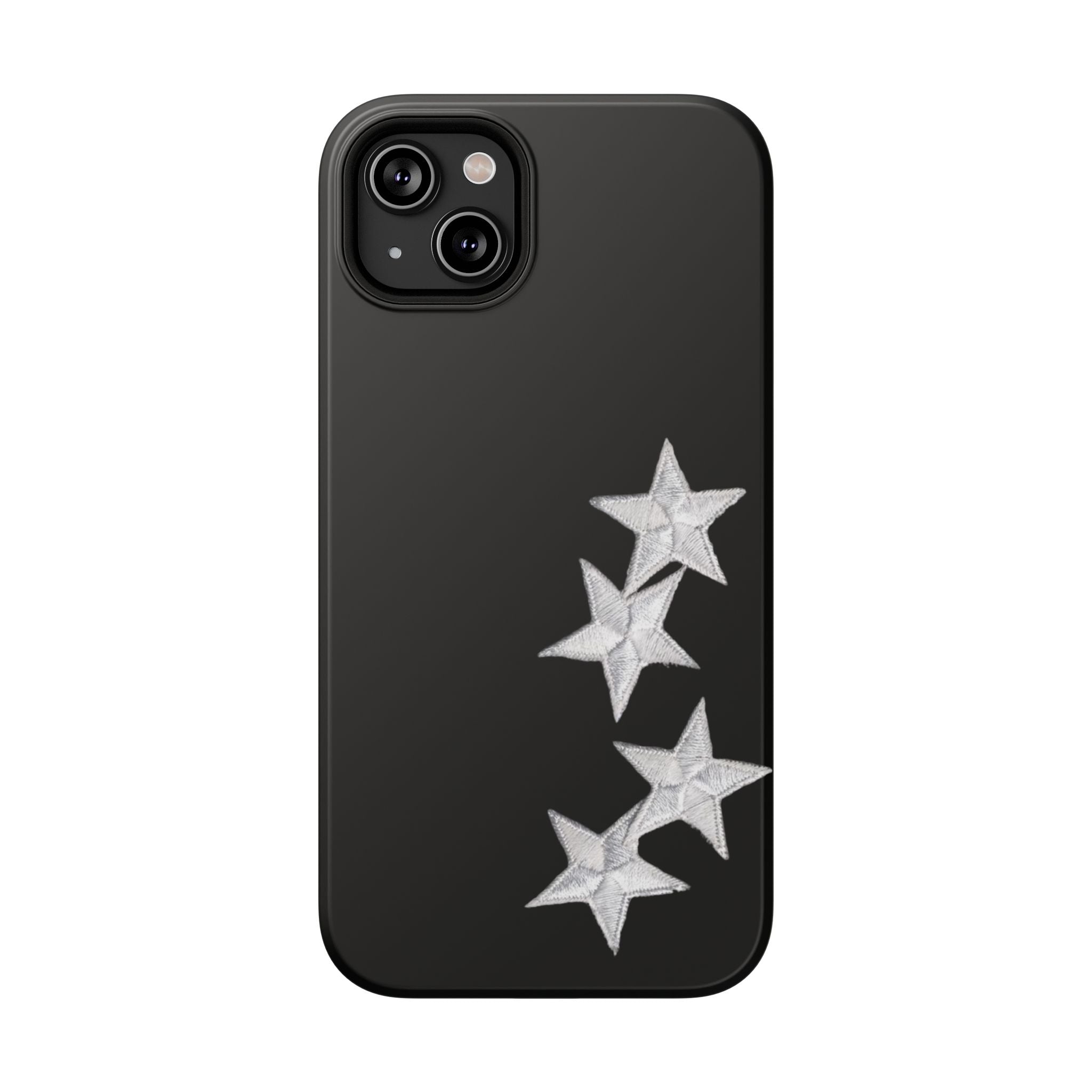 “silver stars” protective phone case