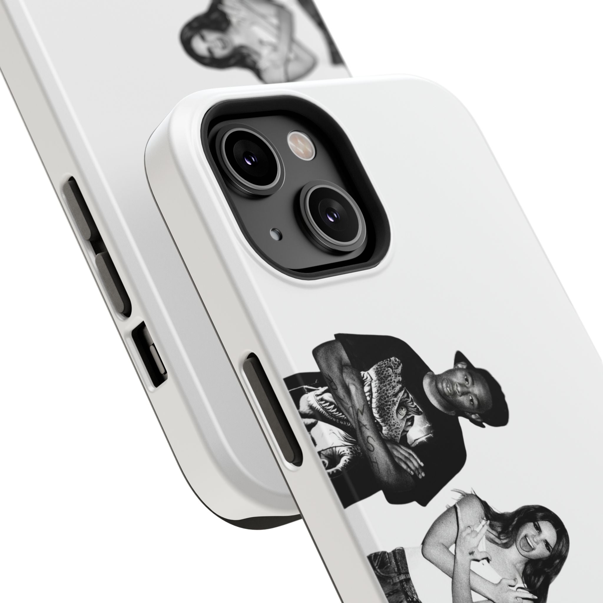 “golden trio” protective phone case