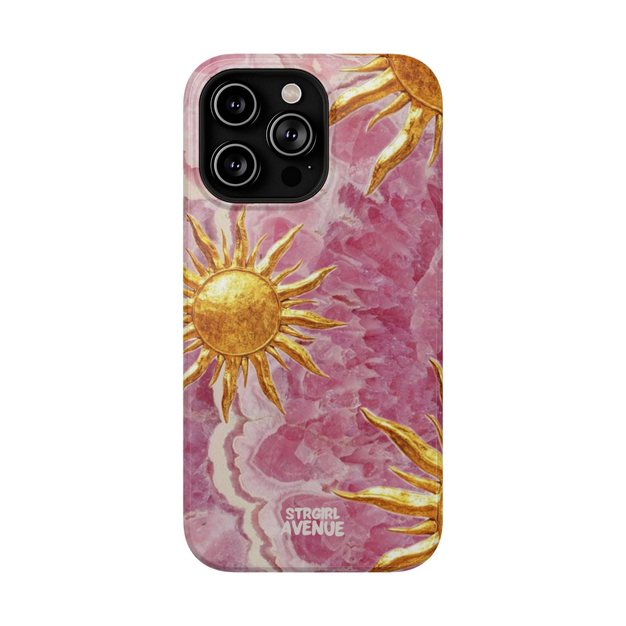 “HERE COMES THE SUN” protective phone case