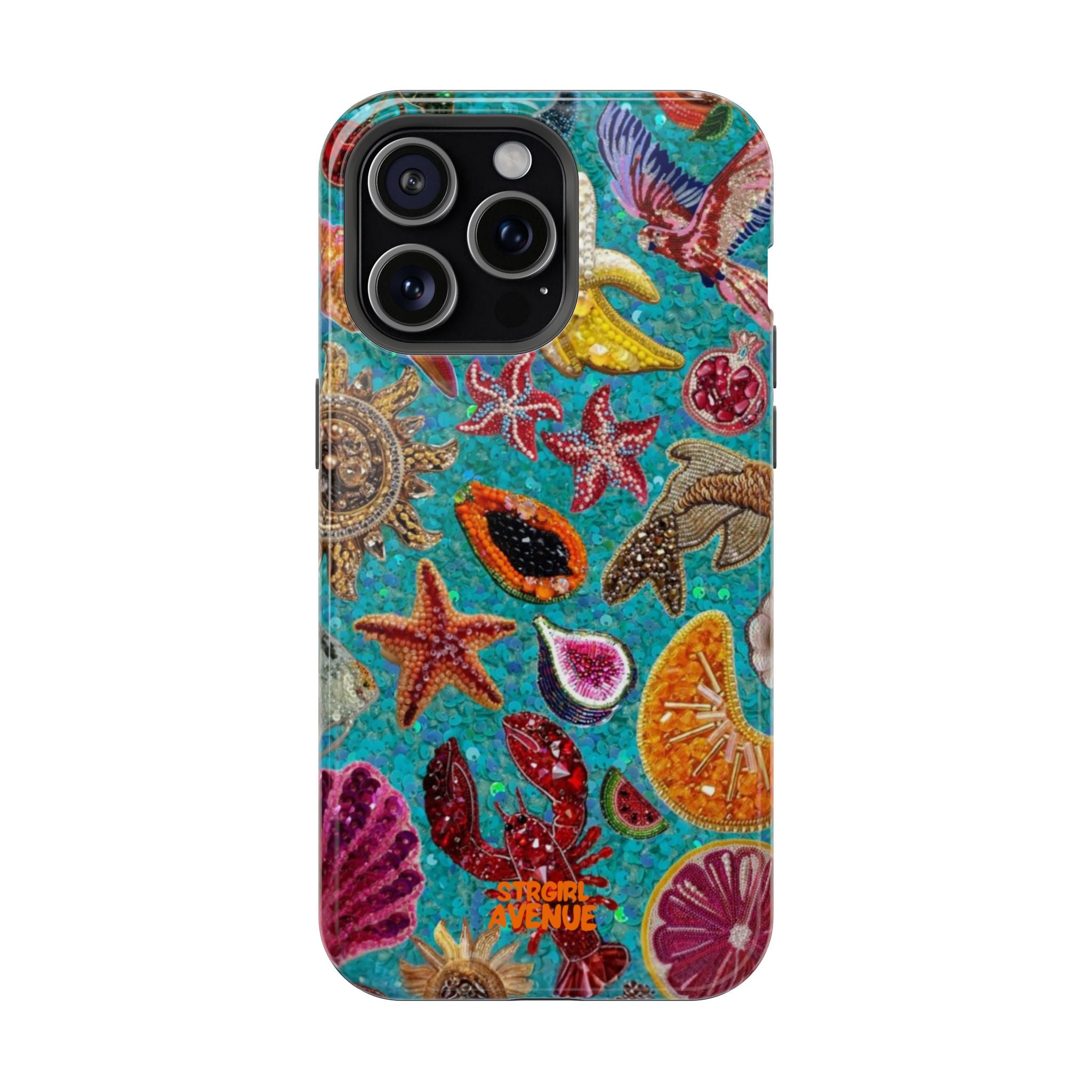 “Fruit salad” protective phone case