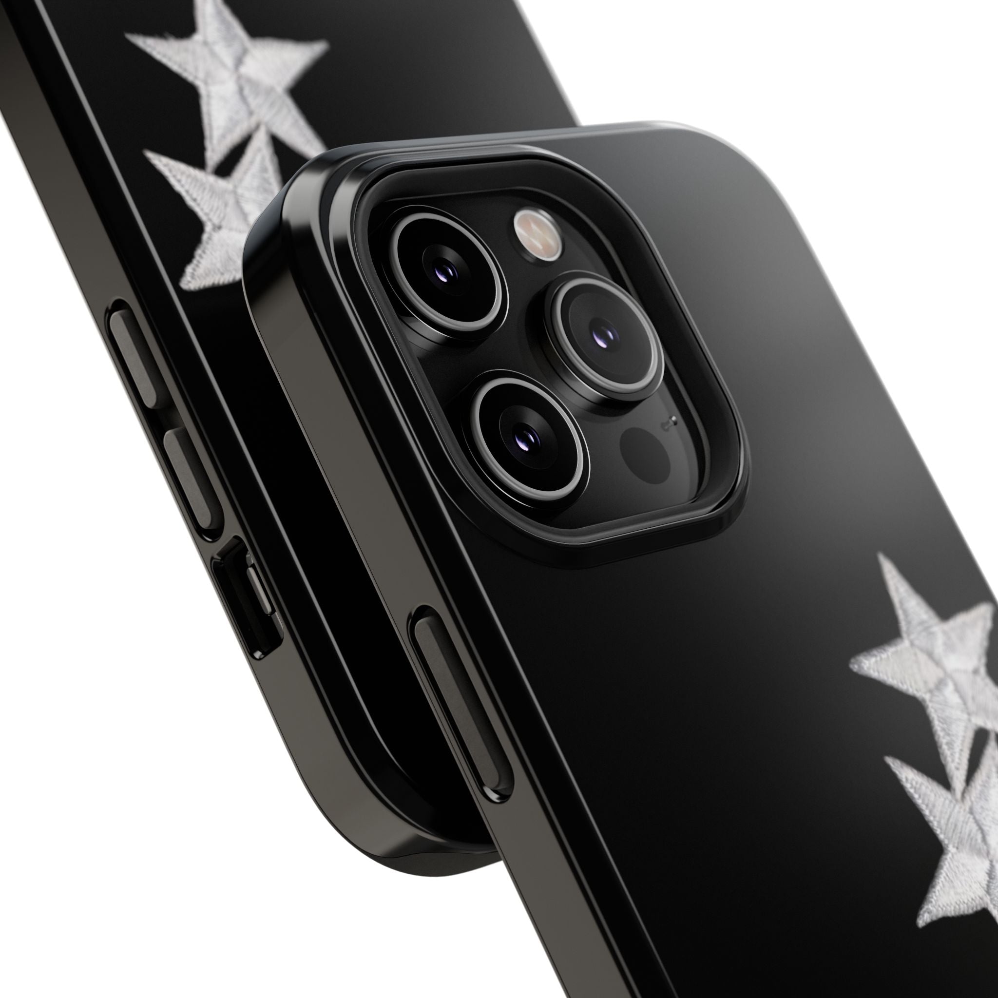 “silver stars” protective phone case