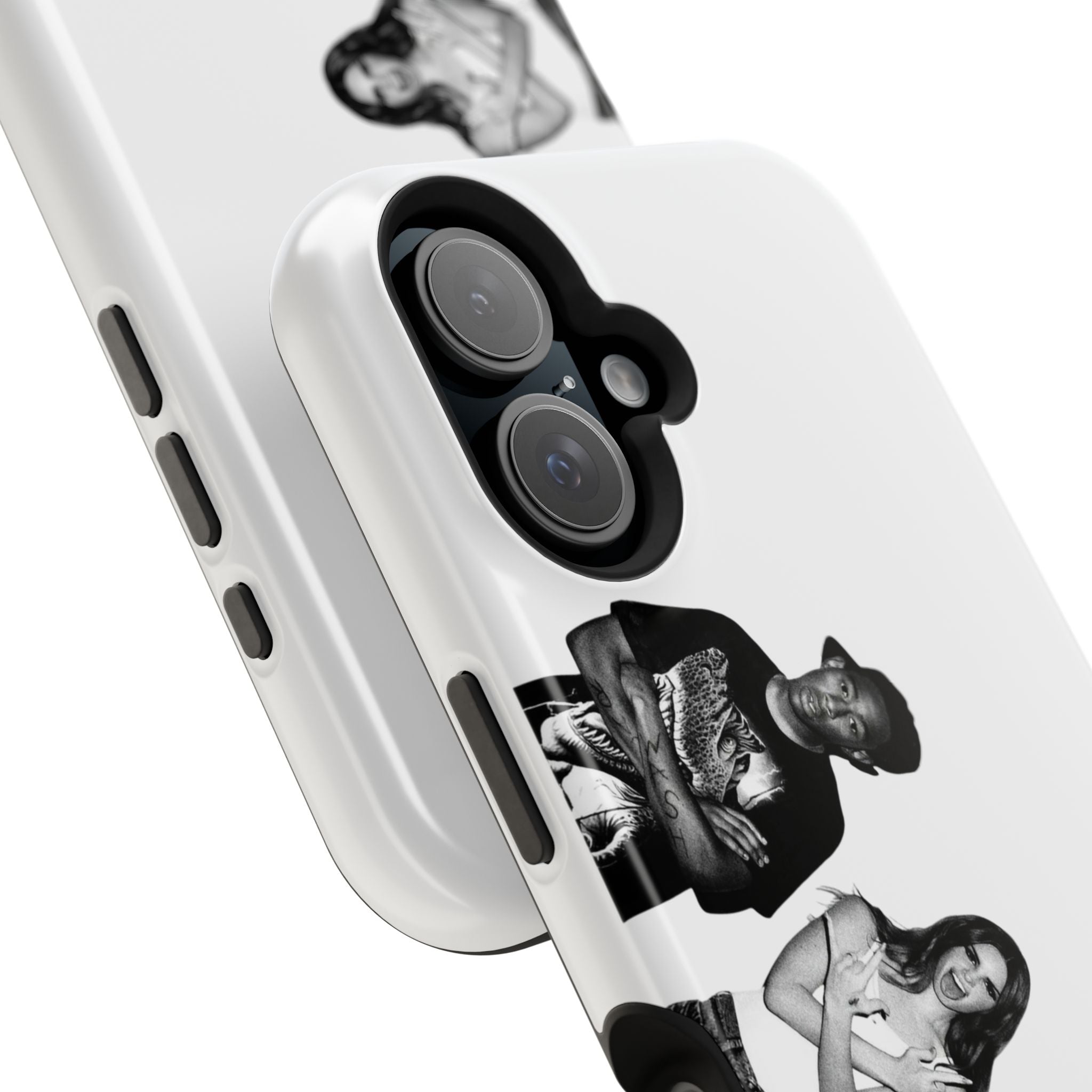 “golden trio” protective phone case