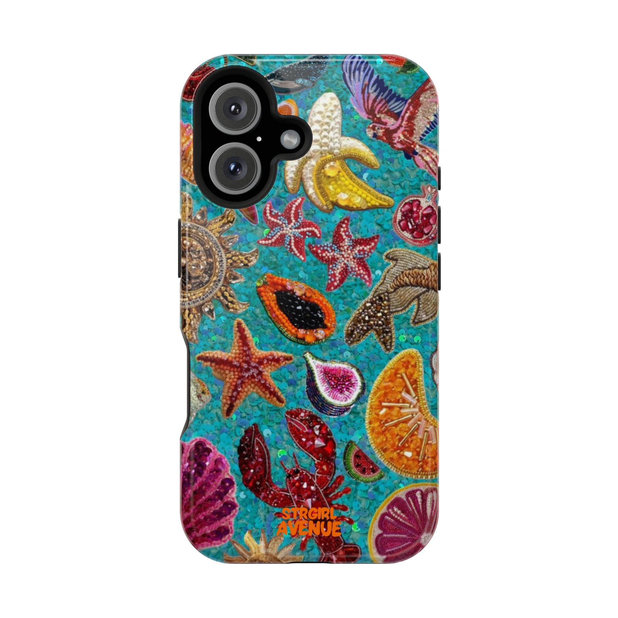 “Fruit salad” protective phone case
