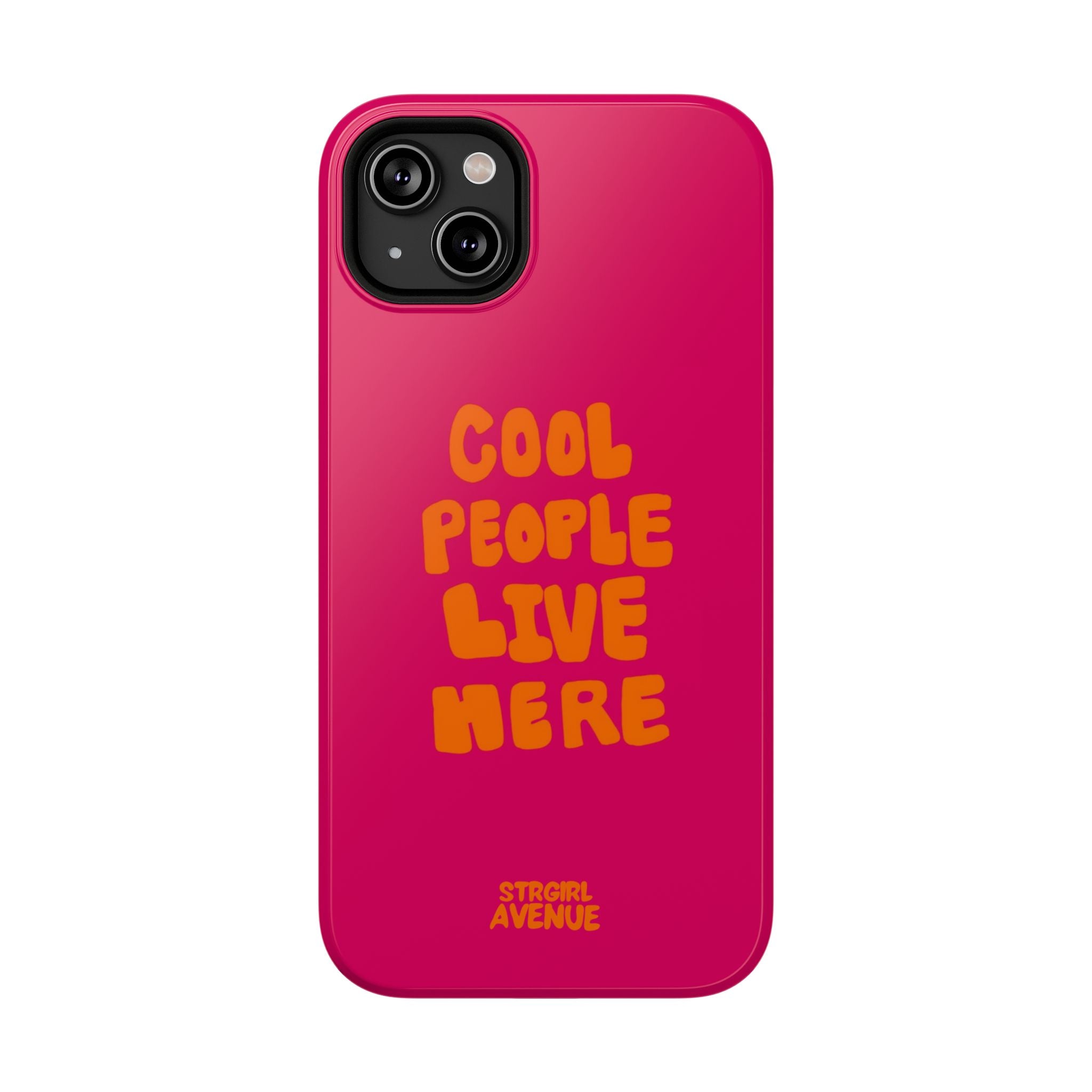 “Next door” protective phone case