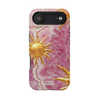 “HERE COMES THE SUN” protective phone case