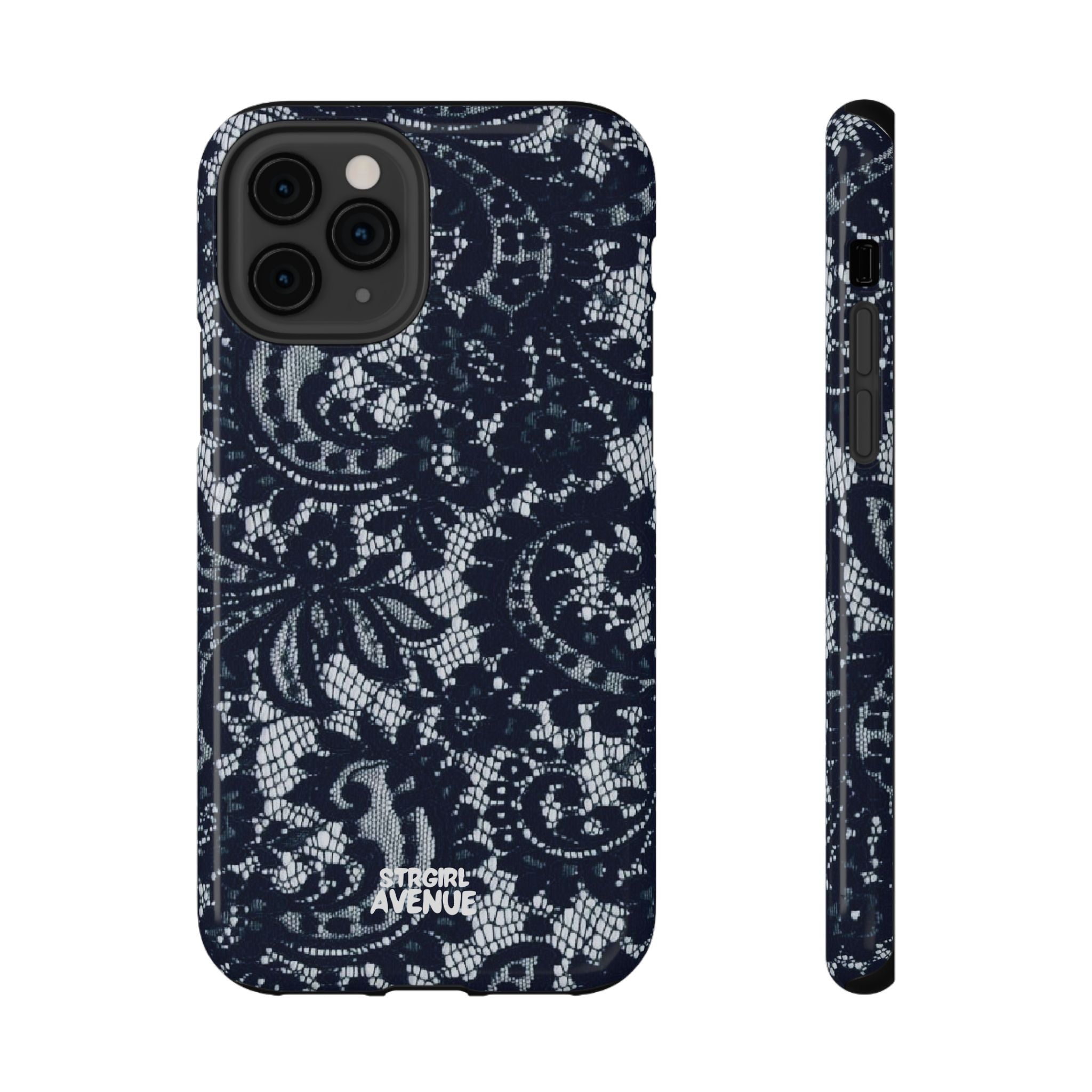 “Blue waves” protective phone case