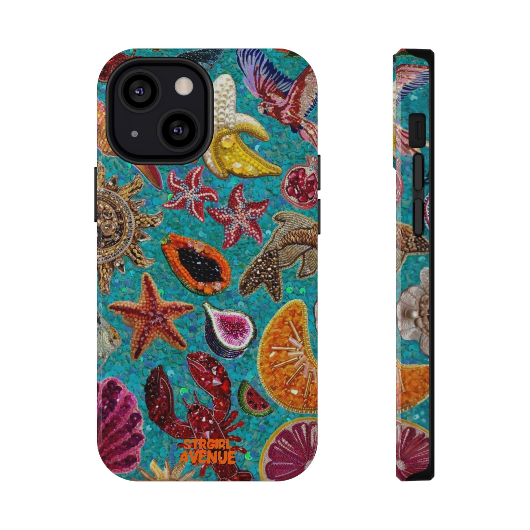 “Fruit salad” protective phone case