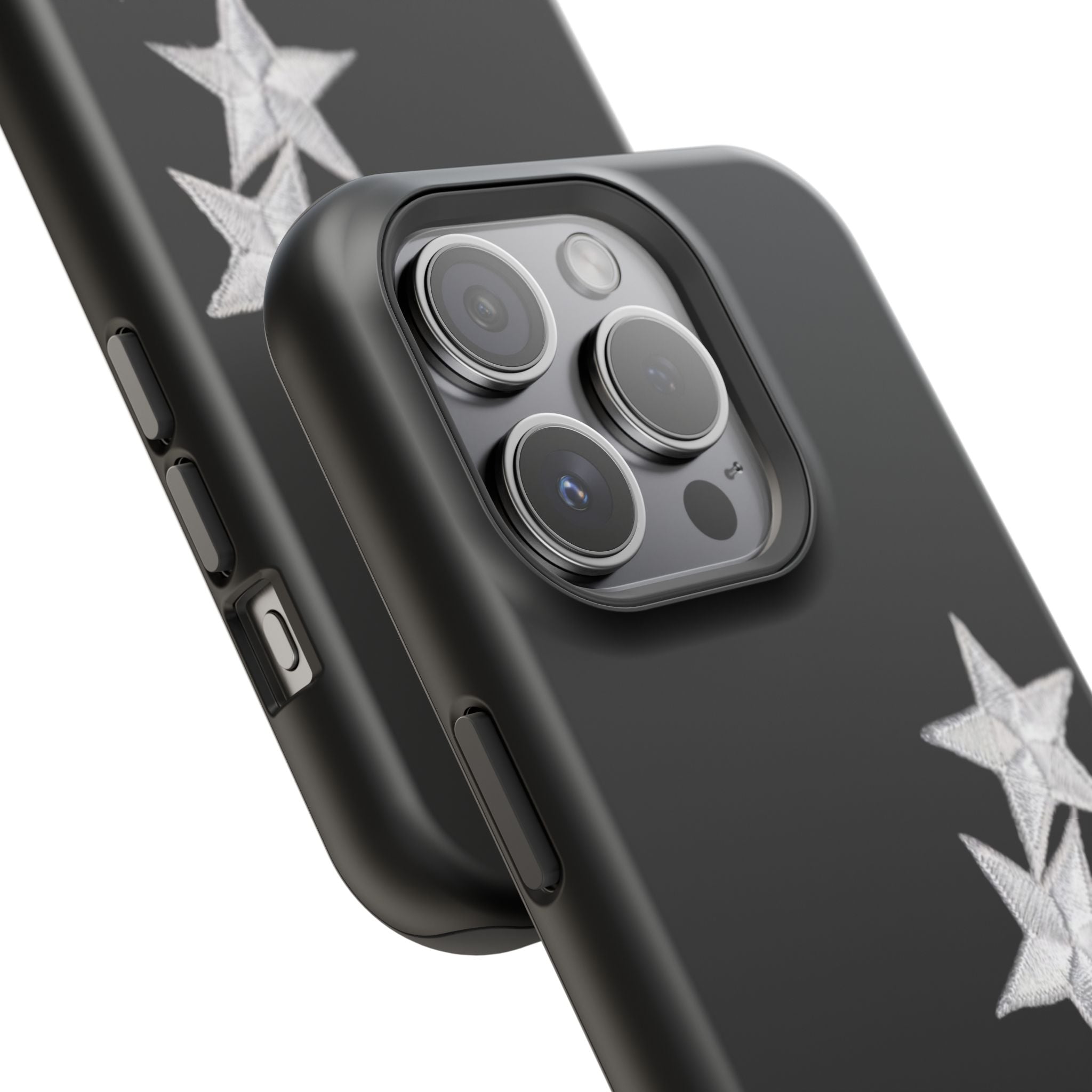 “silver stars” protective phone case