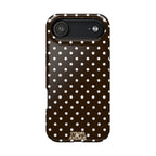 “Cocoa Dots” protective phone case