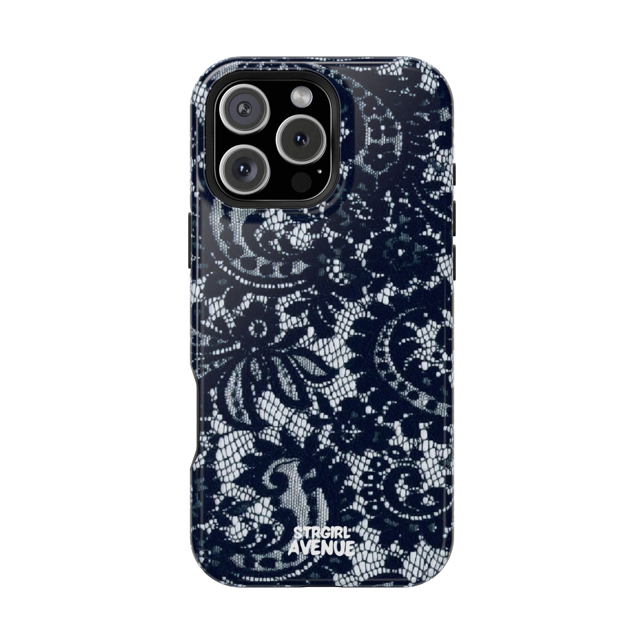 “Blue waves” protective phone case