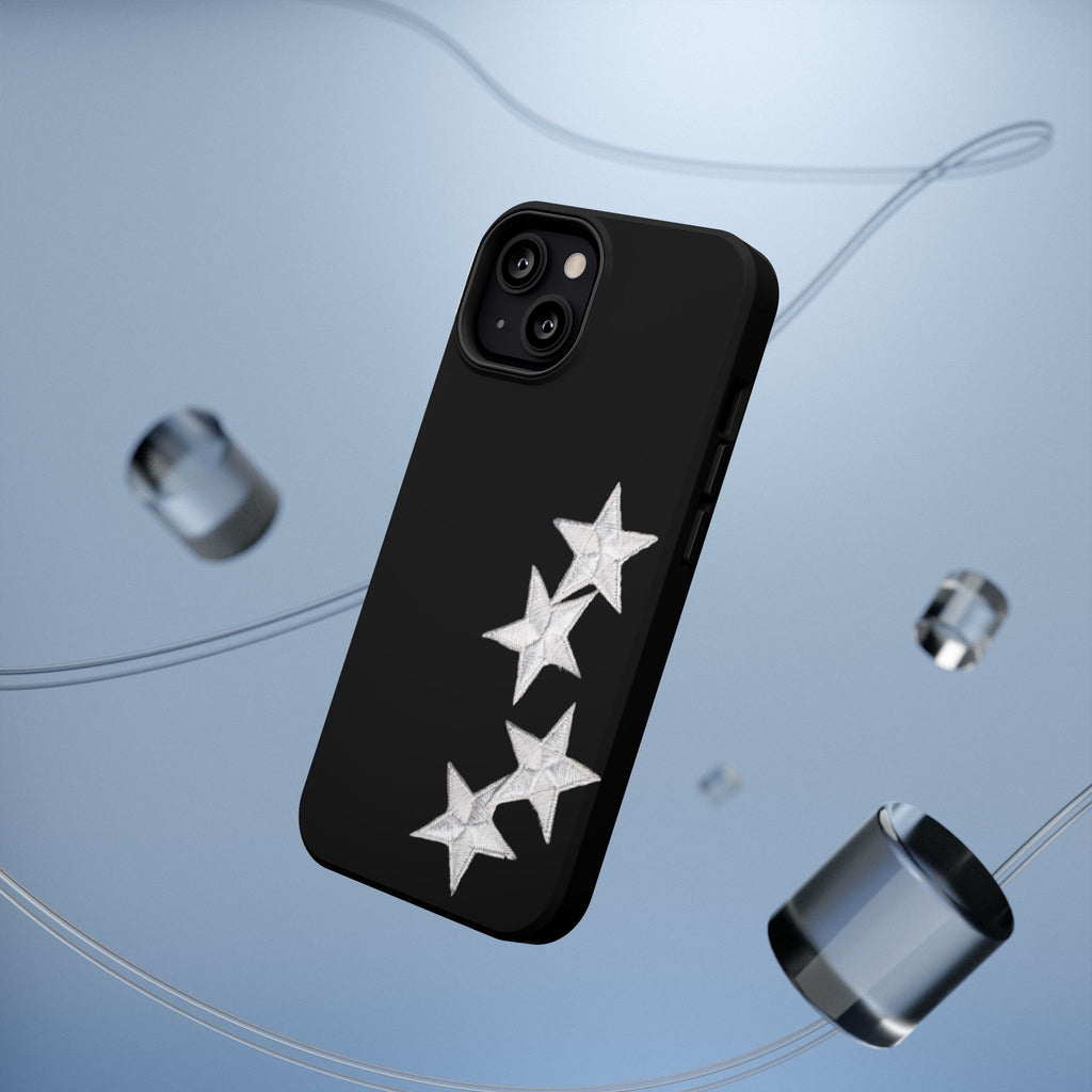 “silver stars” protective phone case