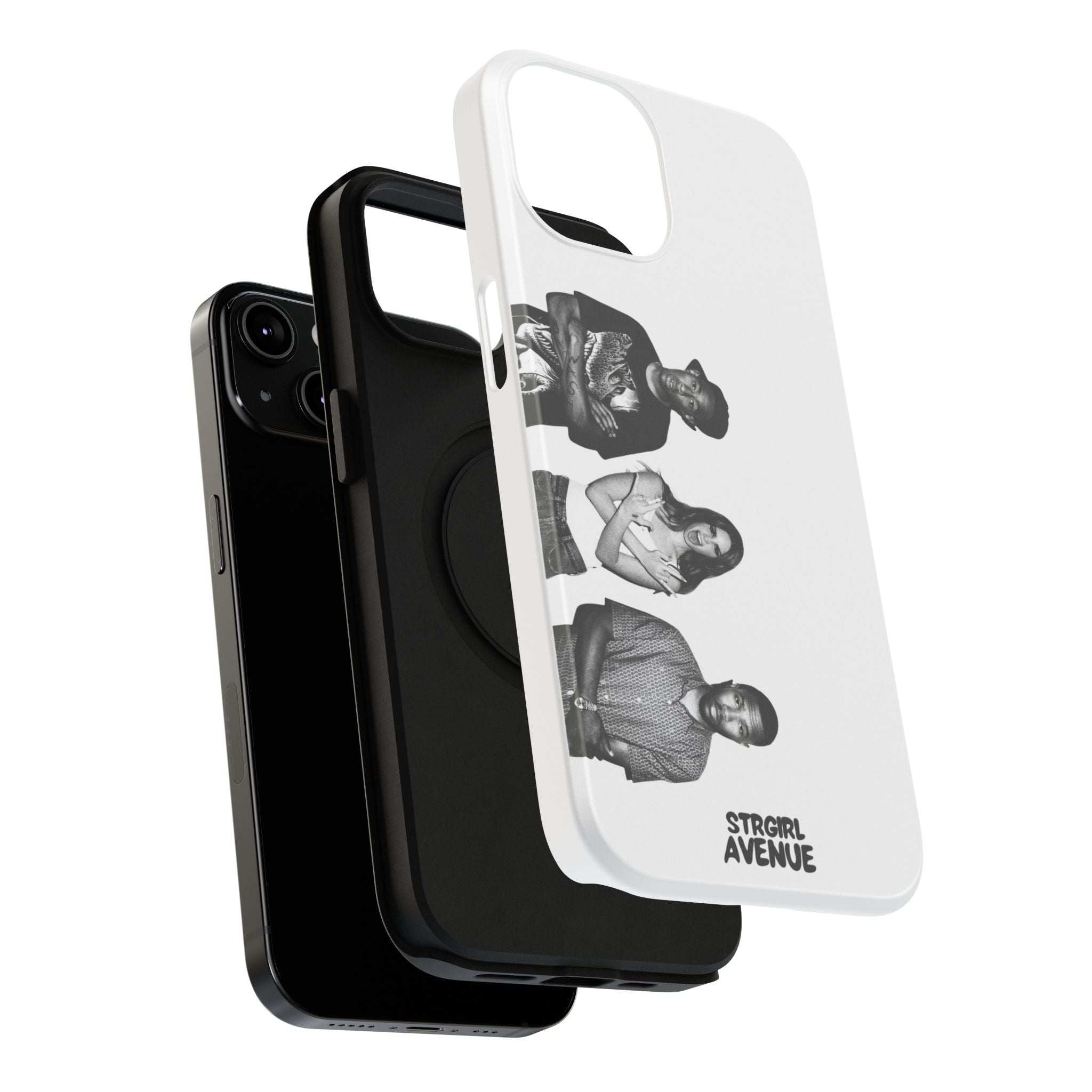 “golden trio” protective phone case