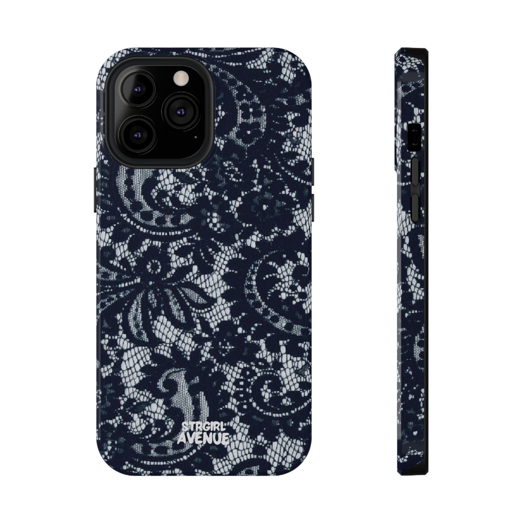 “Blue waves” protective phone case