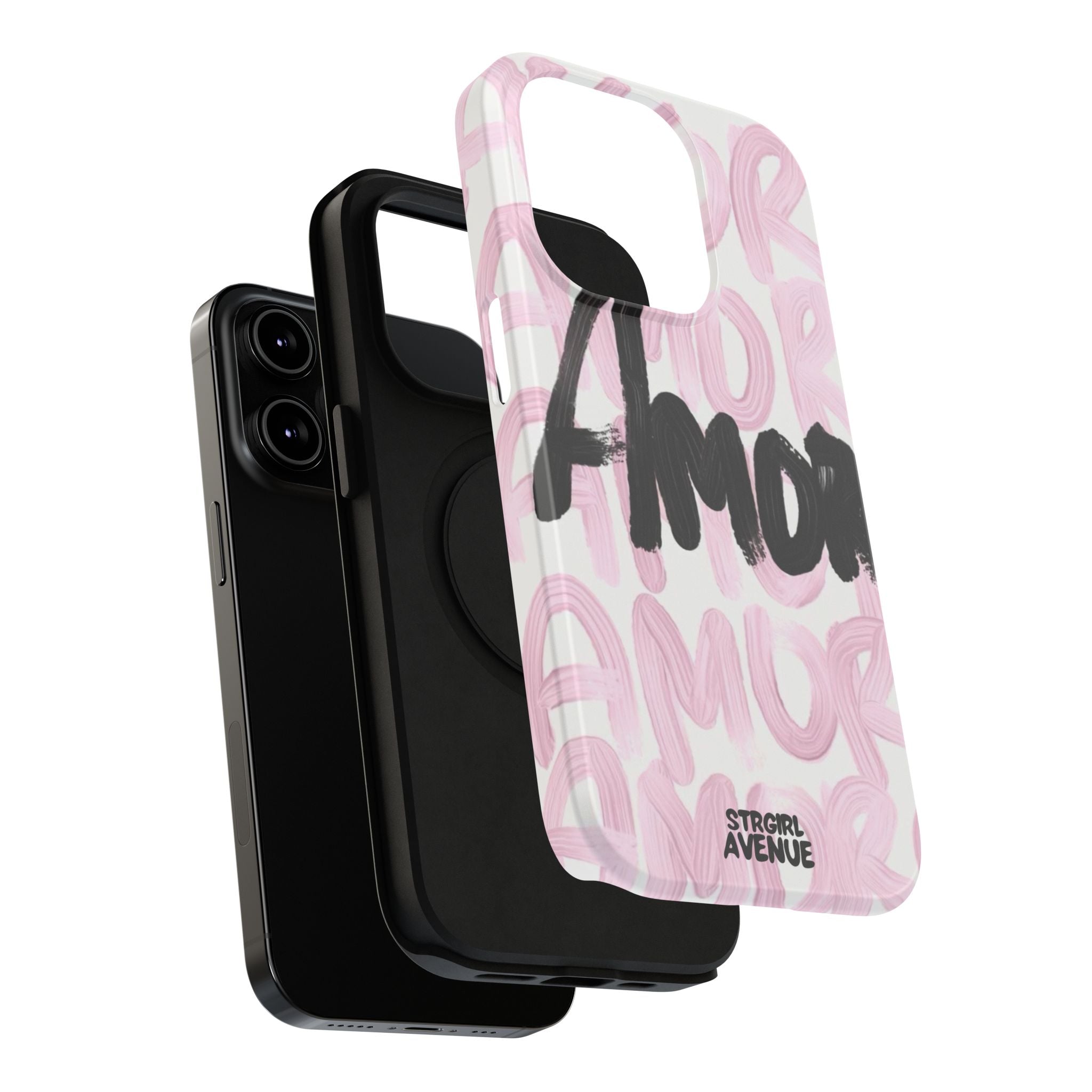 “amore” protective phone case