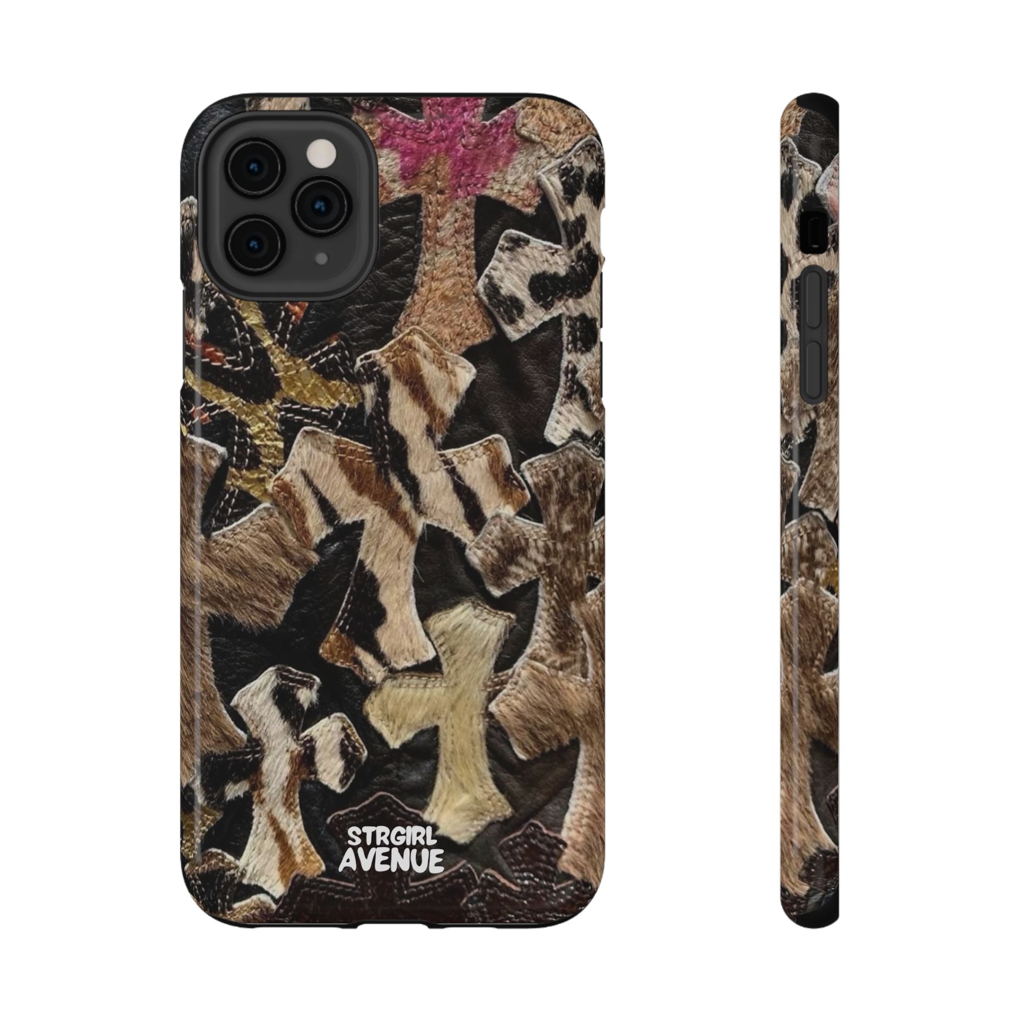 “ chrome” protective phone case