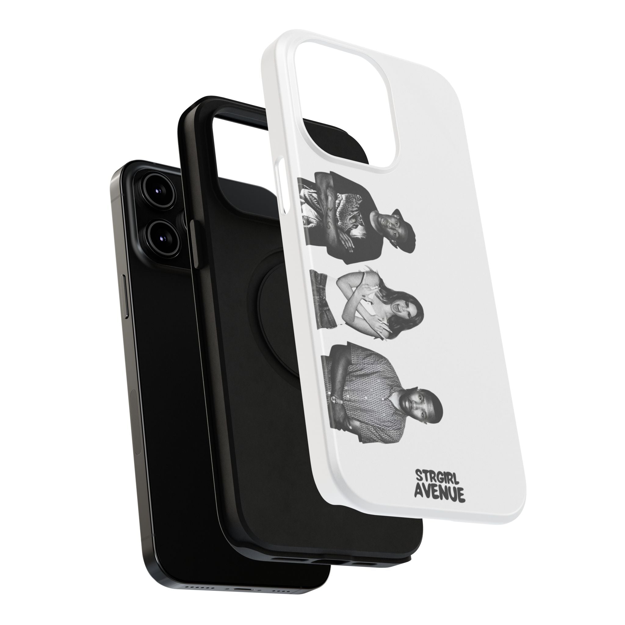“golden trio” protective phone case